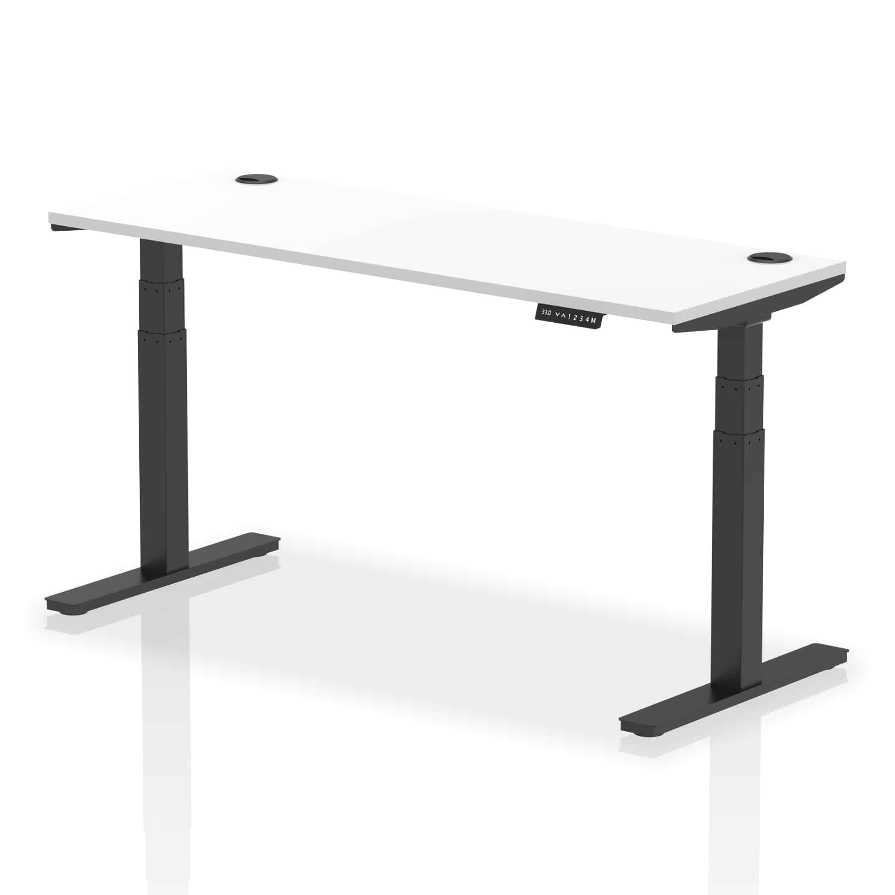 Air Height Adjustable Slimline Desk With Cable Ports - Image 103
