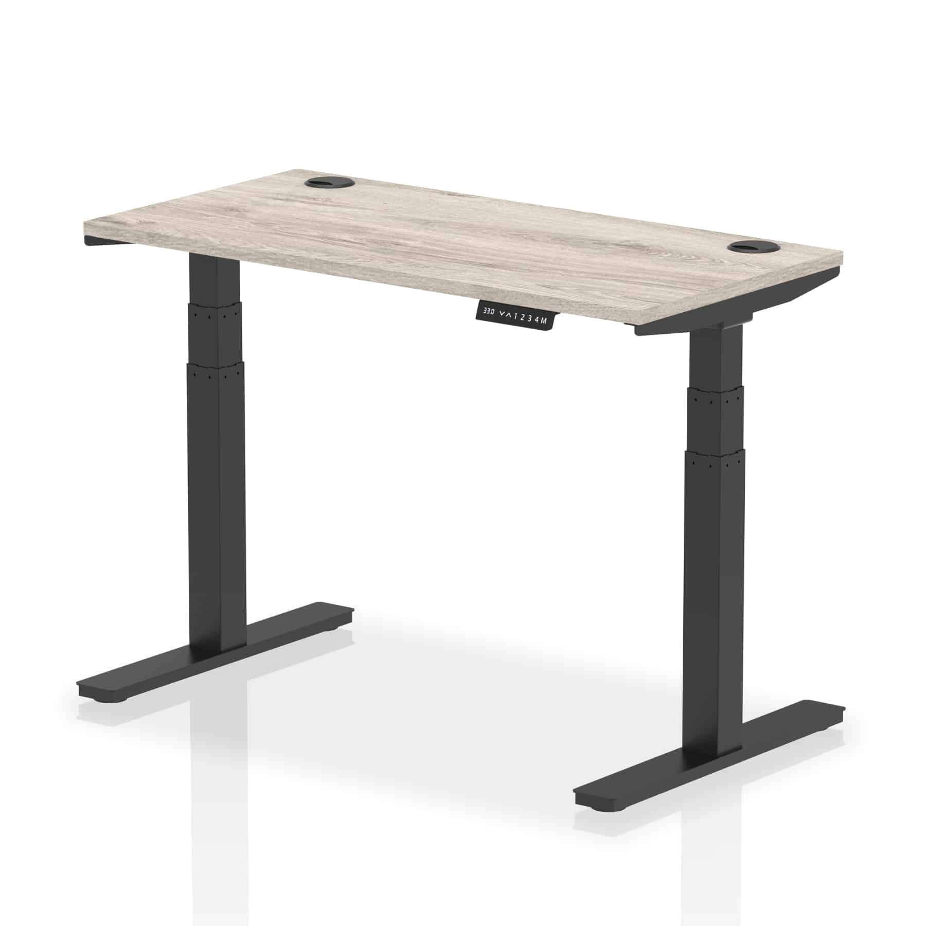 Air Height Adjustable Slimline Desk With Cable Ports - Image 7