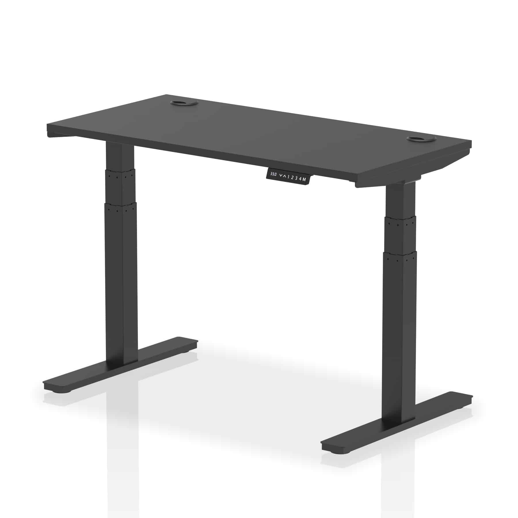 Air Height Adjustable Slimline Desk With Cable Ports - Image 145