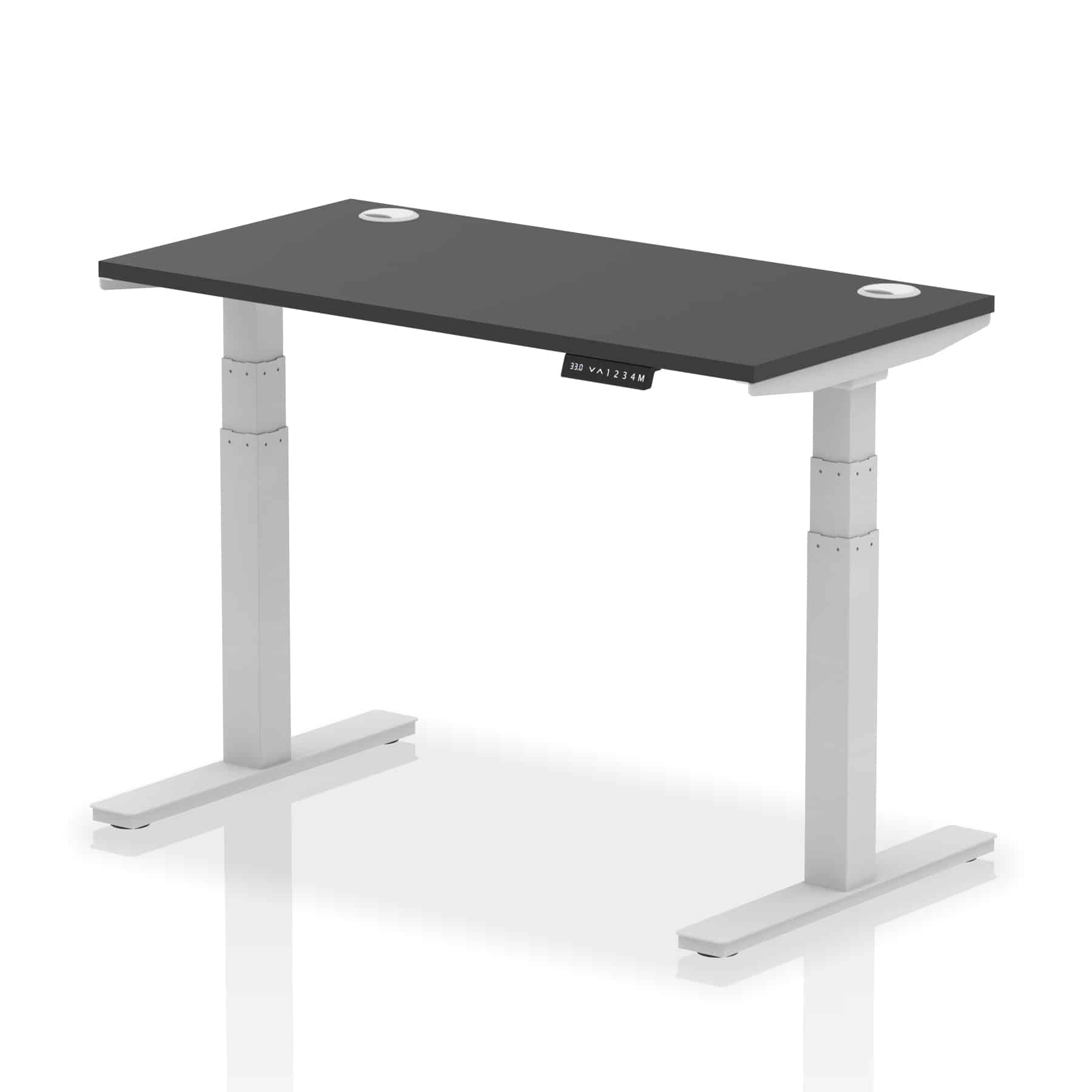 Air Height Adjustable Slimline Desk With Cable Ports - Image 147