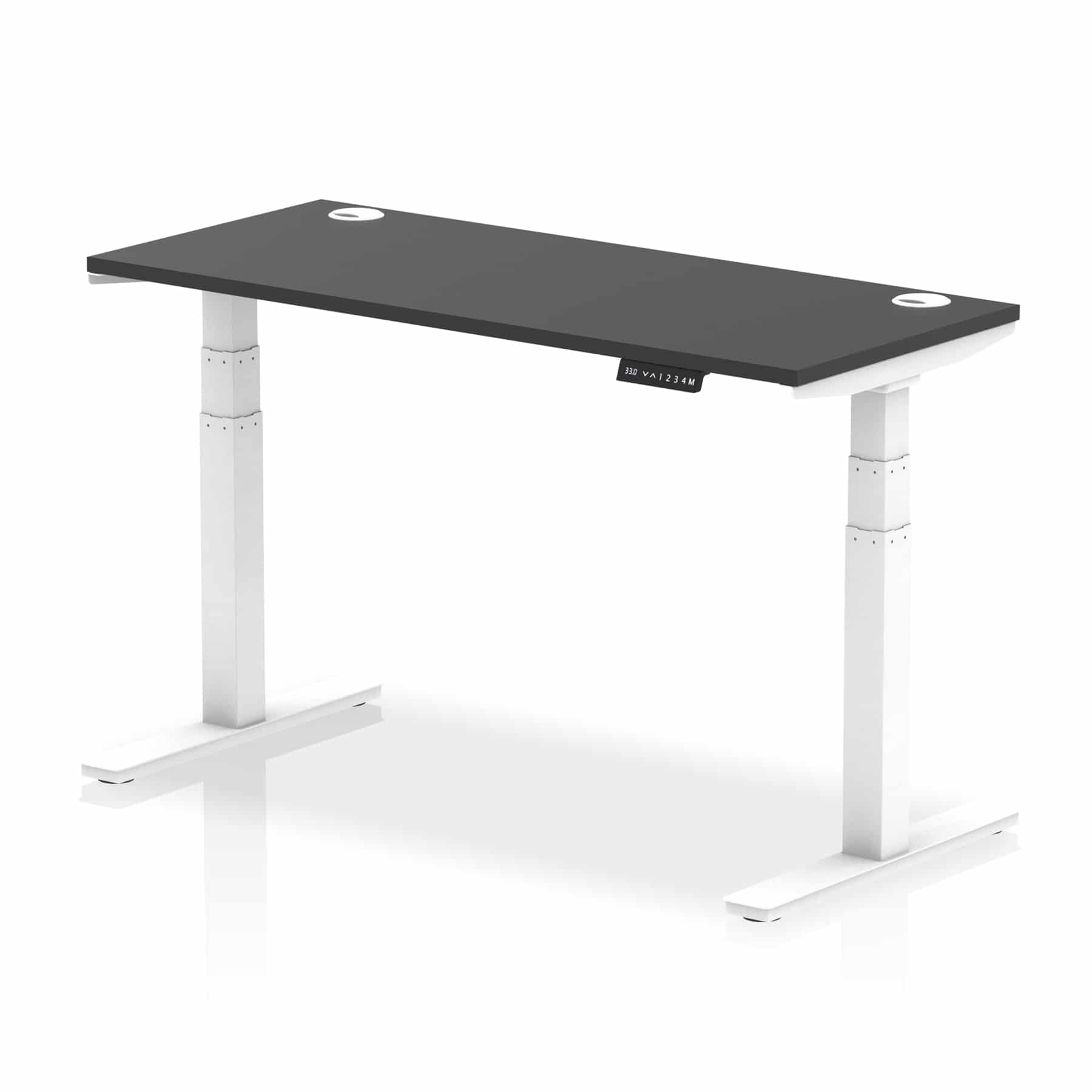 Air Height Adjustable Slimline Desk With Cable Ports - Image 155