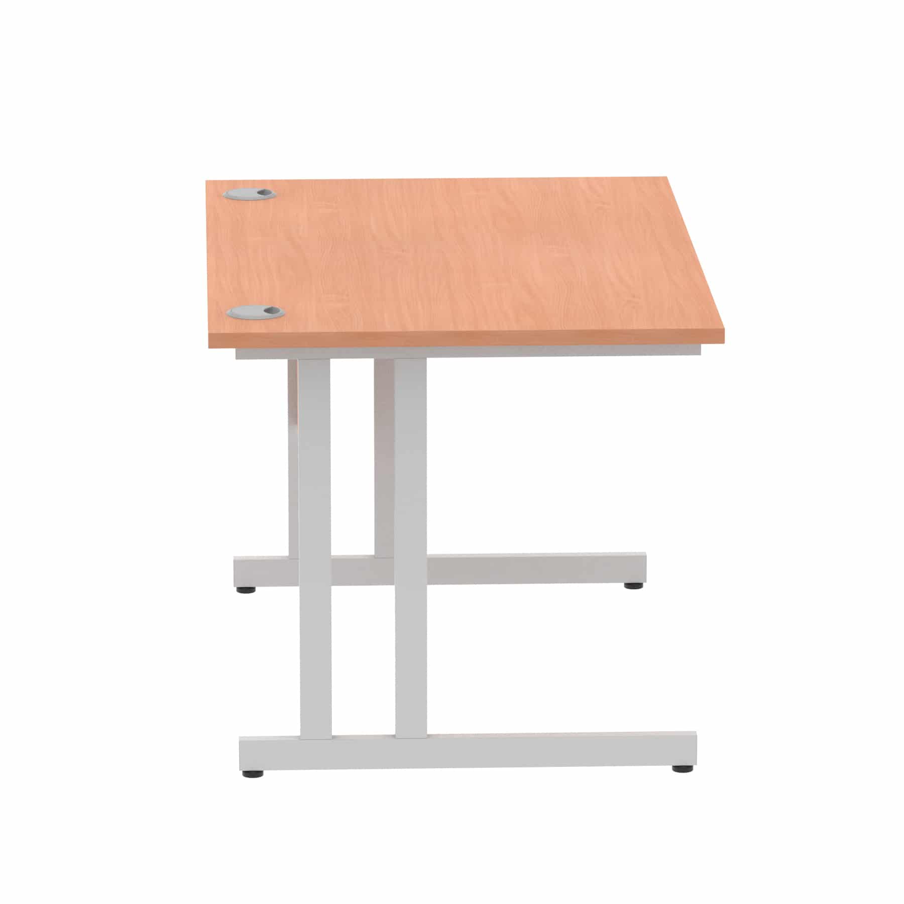 Impulse 1200mm Straight Desk Cantilever Leg - Image 4