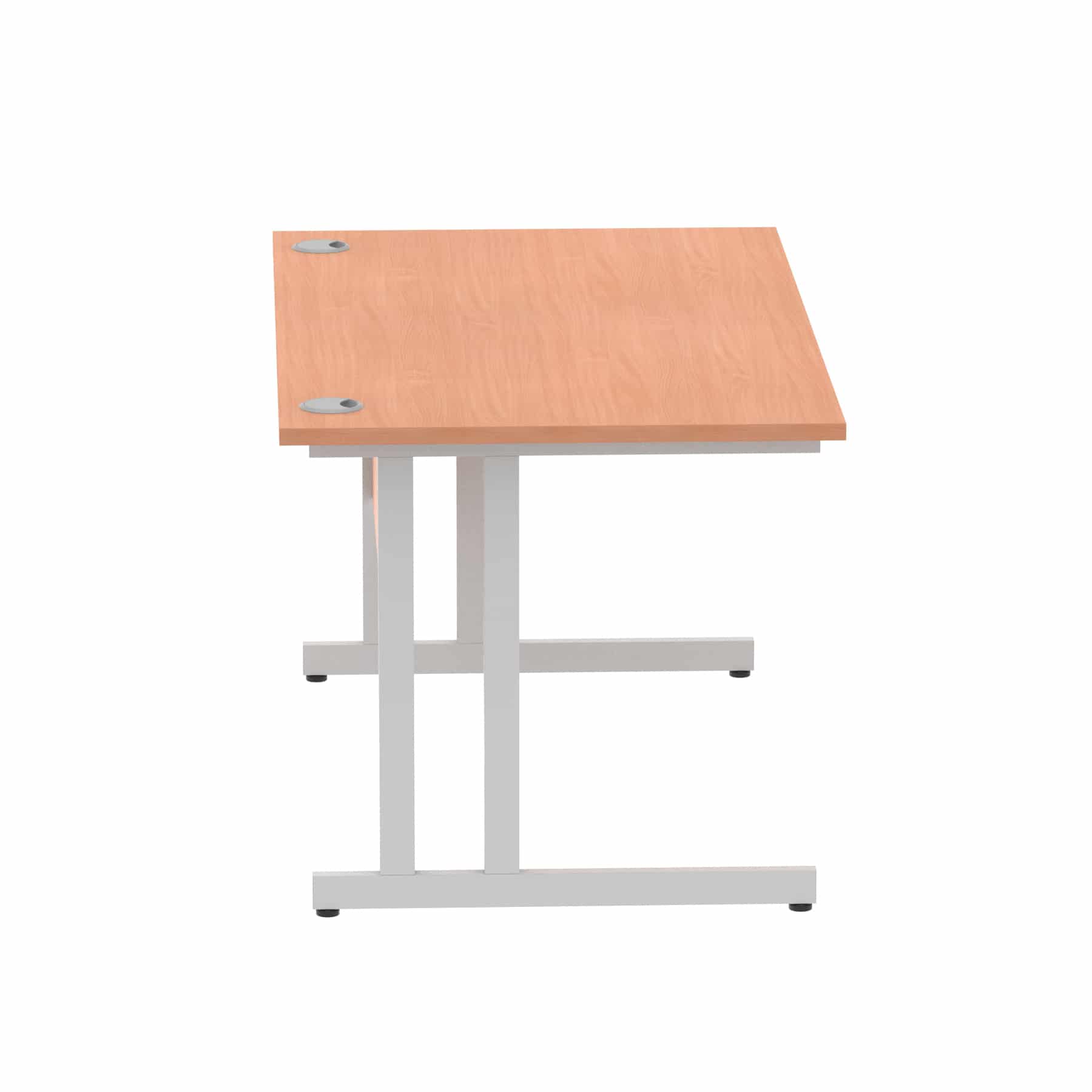 Impulse 1400mm Straight Desk Cantilever Leg - Image 4