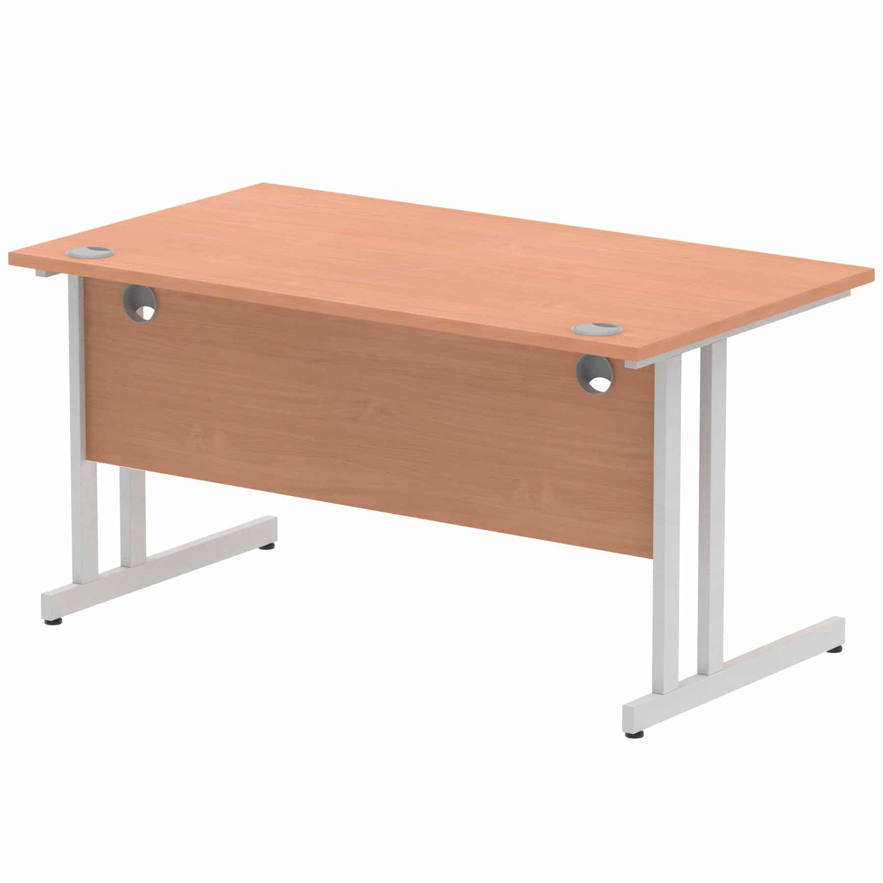 Impulse 1400mm Straight Desk Cantilever Leg - Image 5