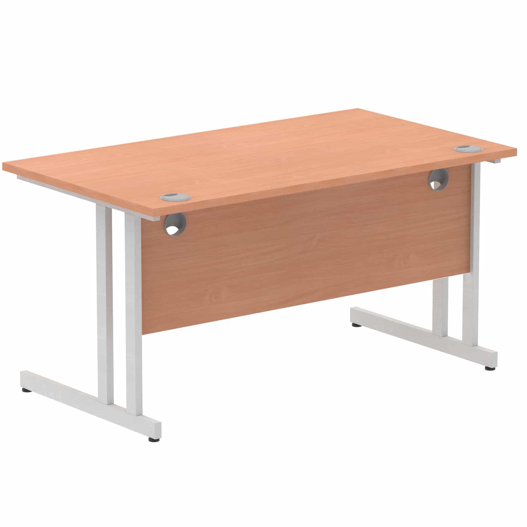 Impulse 1400mm Straight Desk Cantilever Leg - Image 7