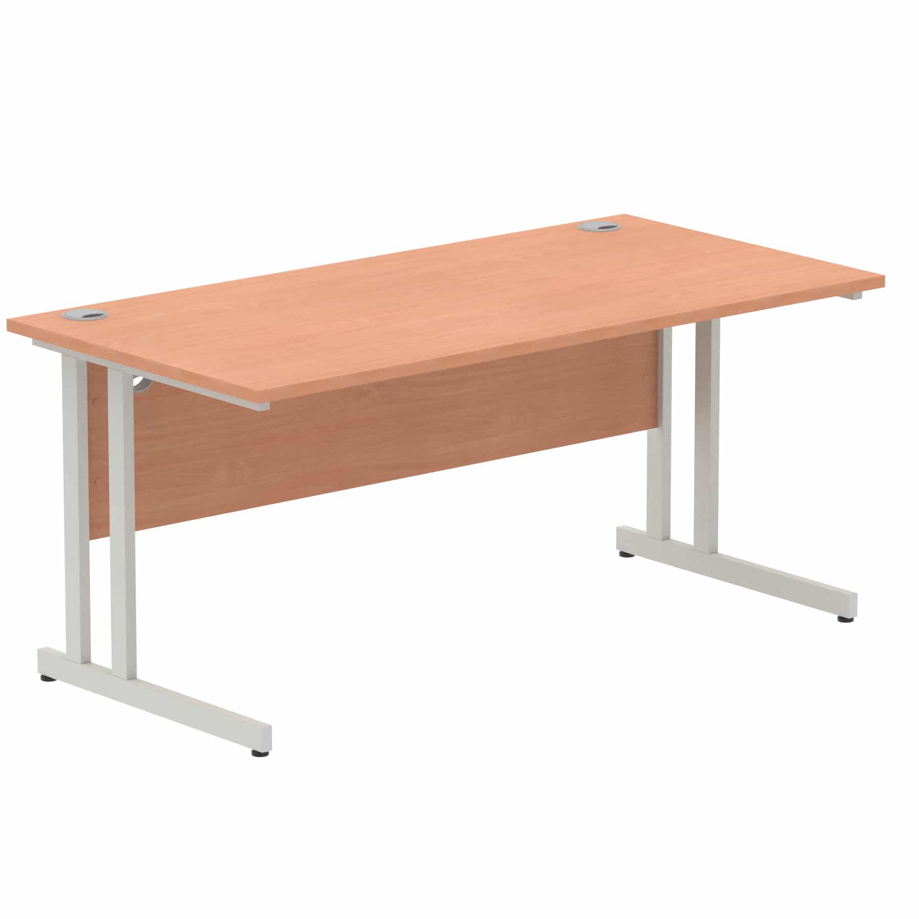 Impulse 1600mm Straight Desk Cantilever Leg - Image 3
