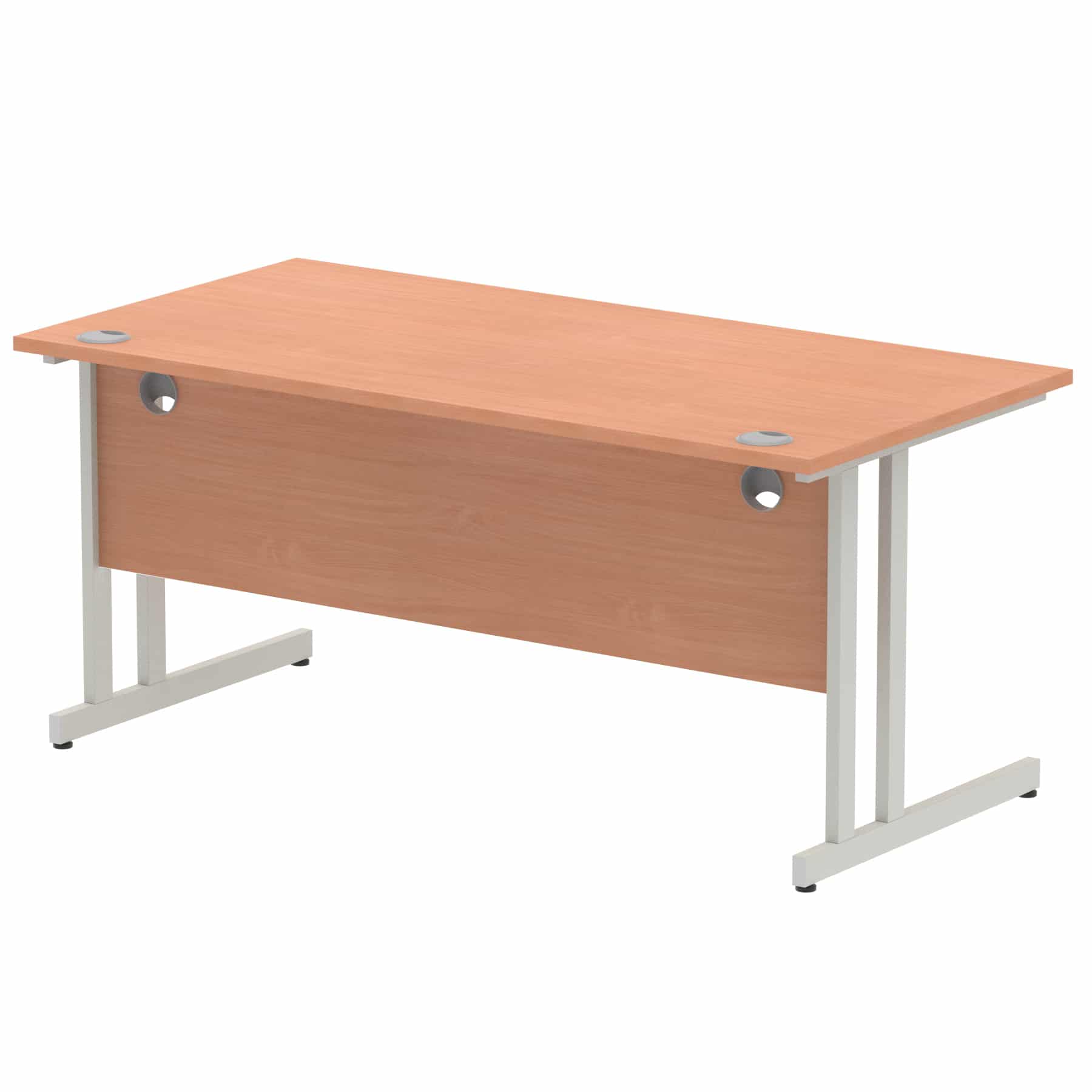Impulse 1600mm Straight Desk Cantilever Leg - Image 5