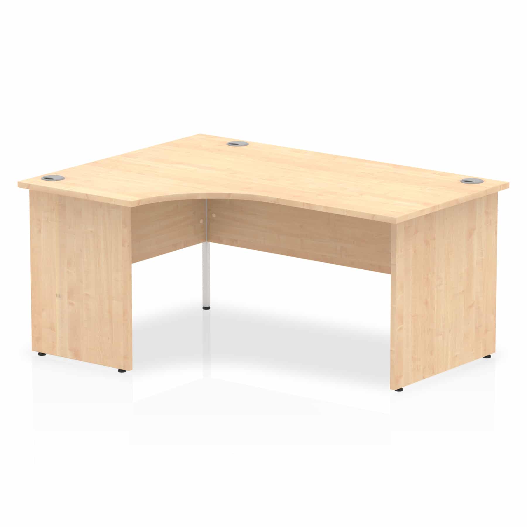 Impulse 1600mm Left Crescent Desk Panel End Leg - Image 5