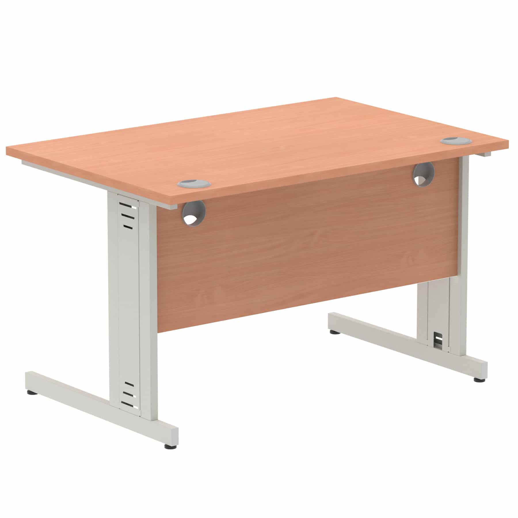 Impulse 1200mm Straight Desk Cable Managed Leg - Image 7