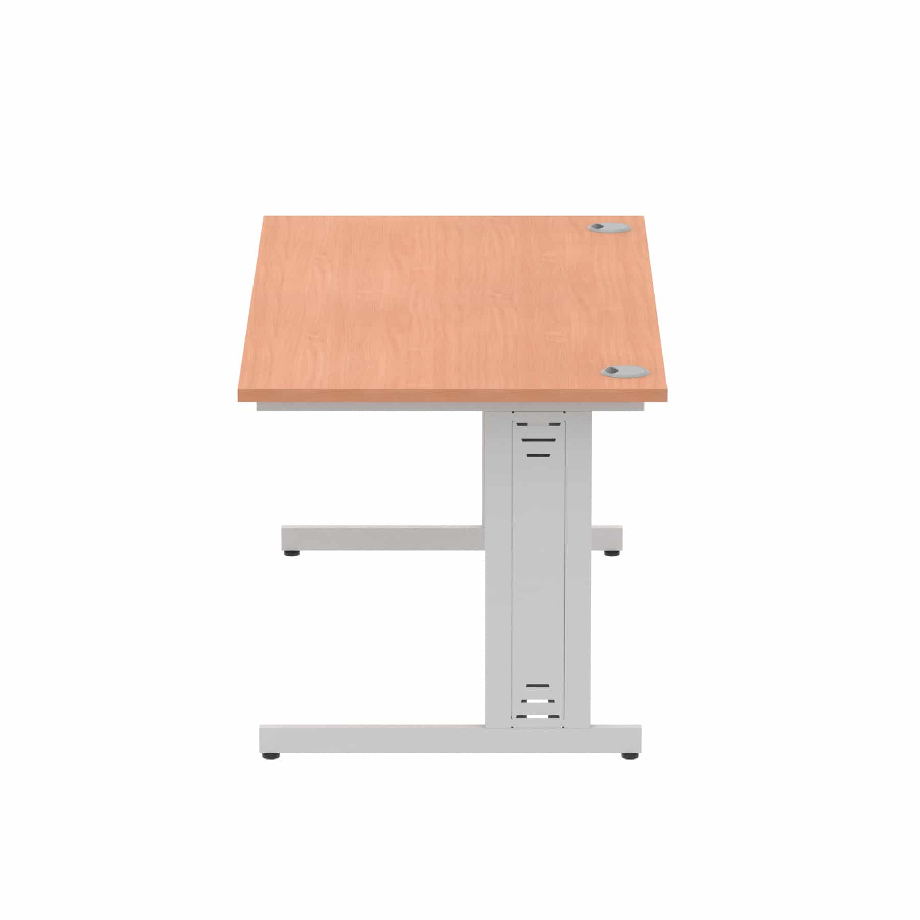 Impulse 1600mm Straight Desk Cable Managed Leg - Image 8