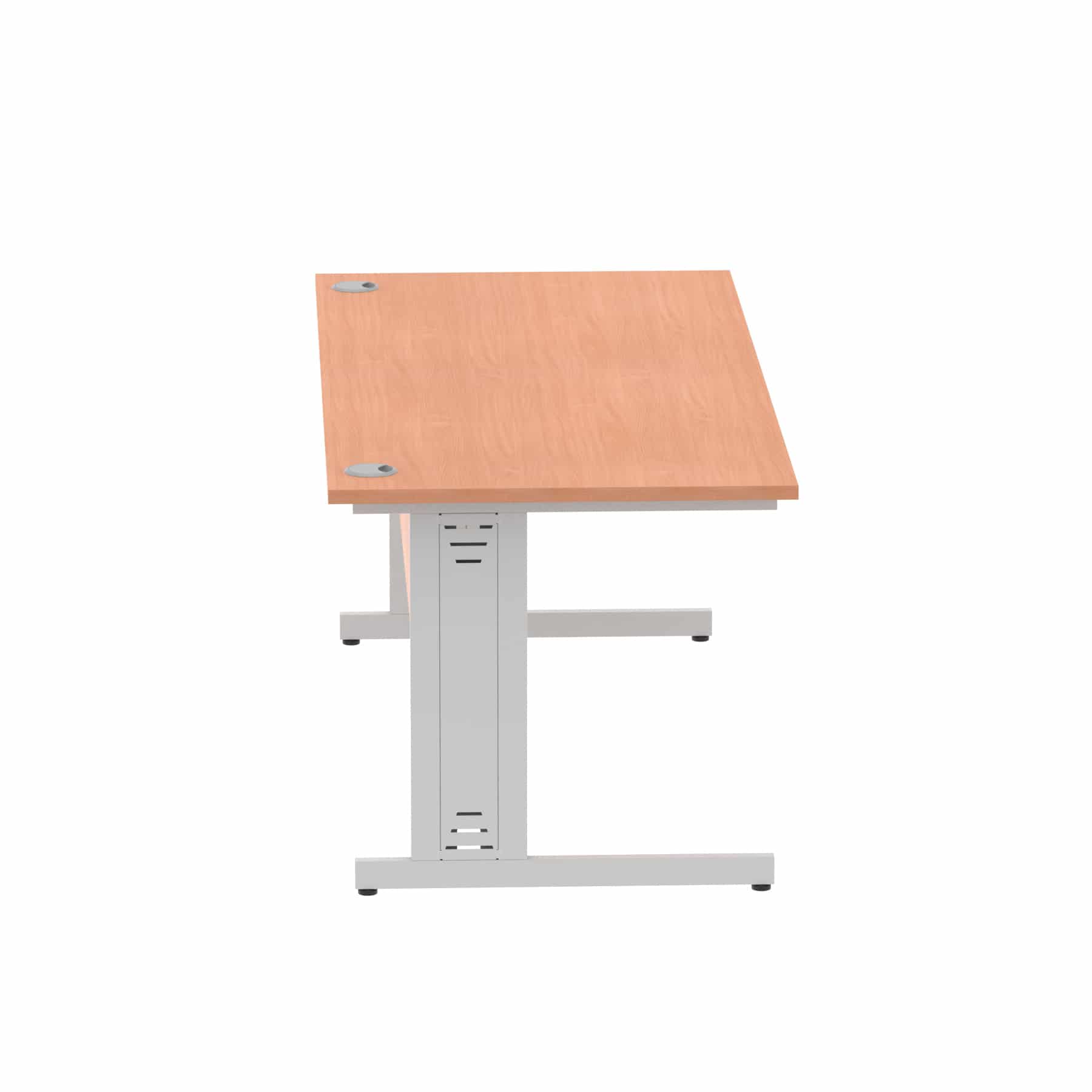 Impulse 1800mm Straight Desk Cable Managed Leg - Image 4
