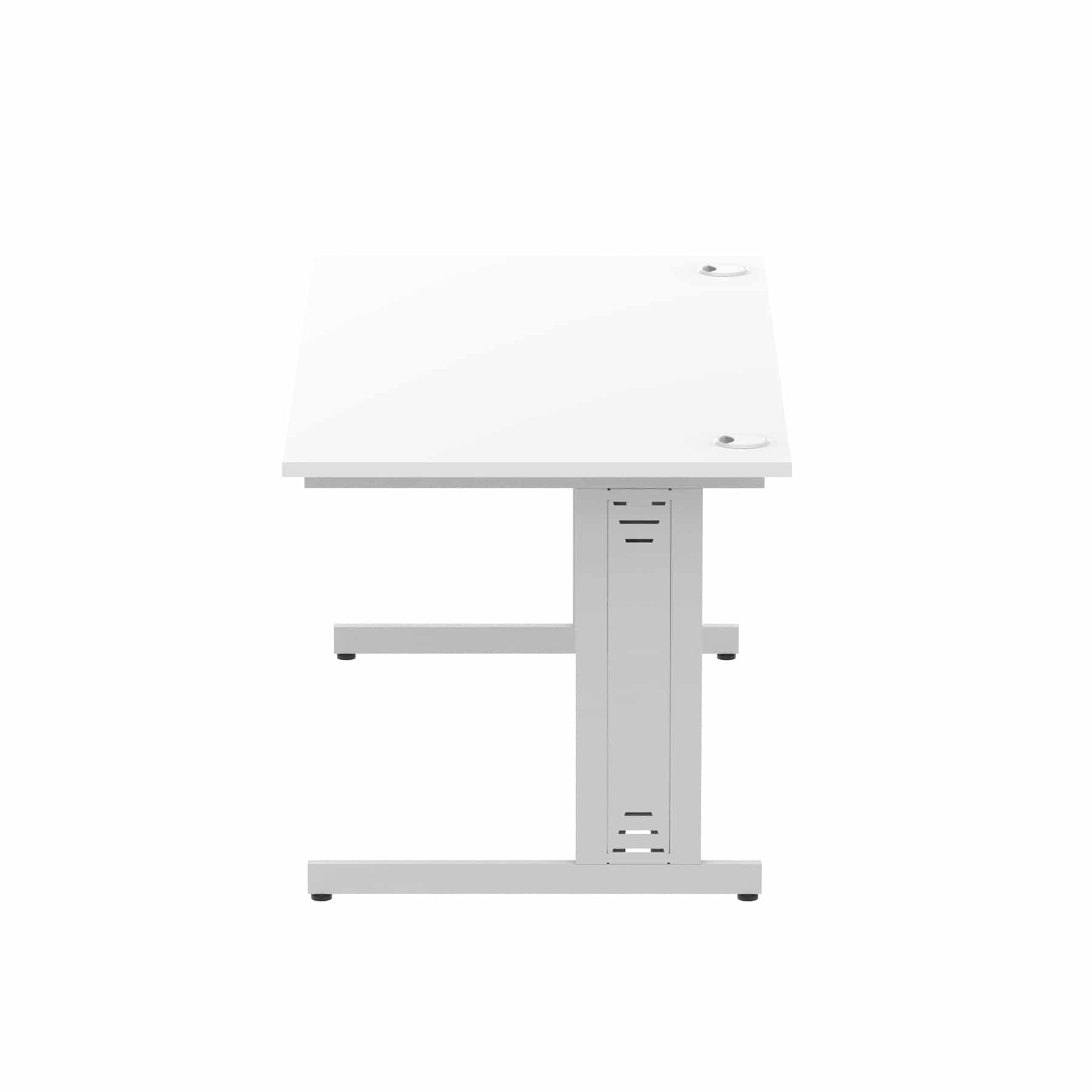 Impulse 1600mm Straight Desk Cable Managed Leg - Image 88