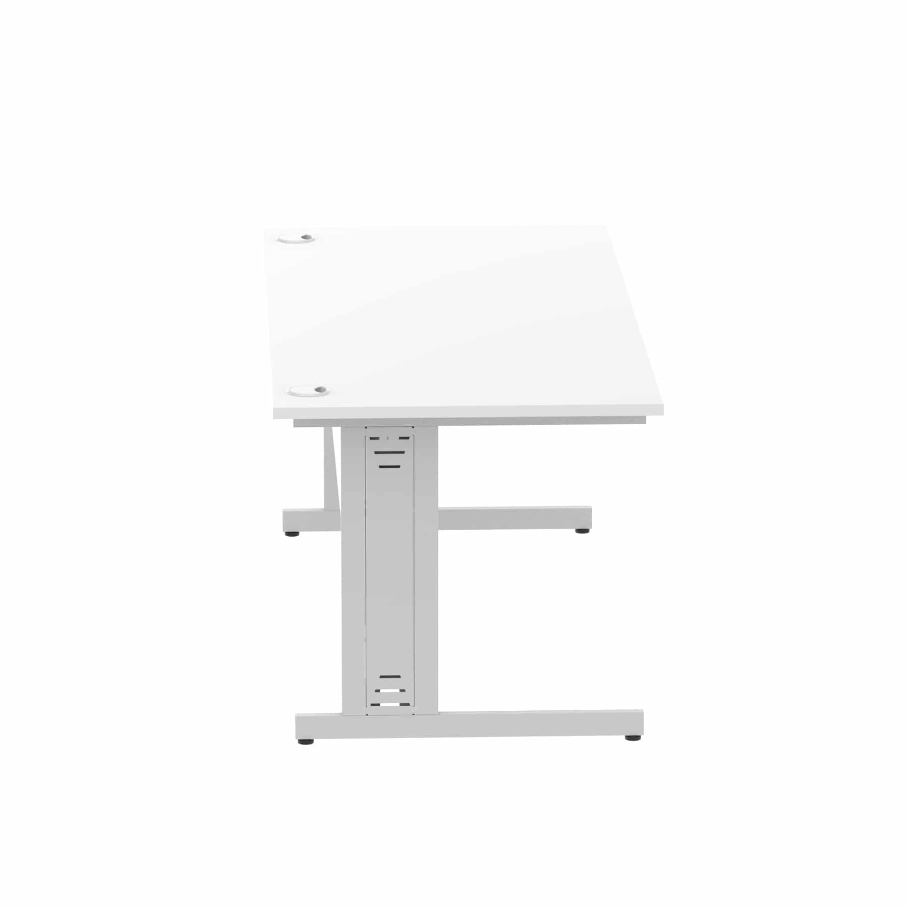 Impulse 1800mm Straight Desk Cable Managed Leg - Image 84