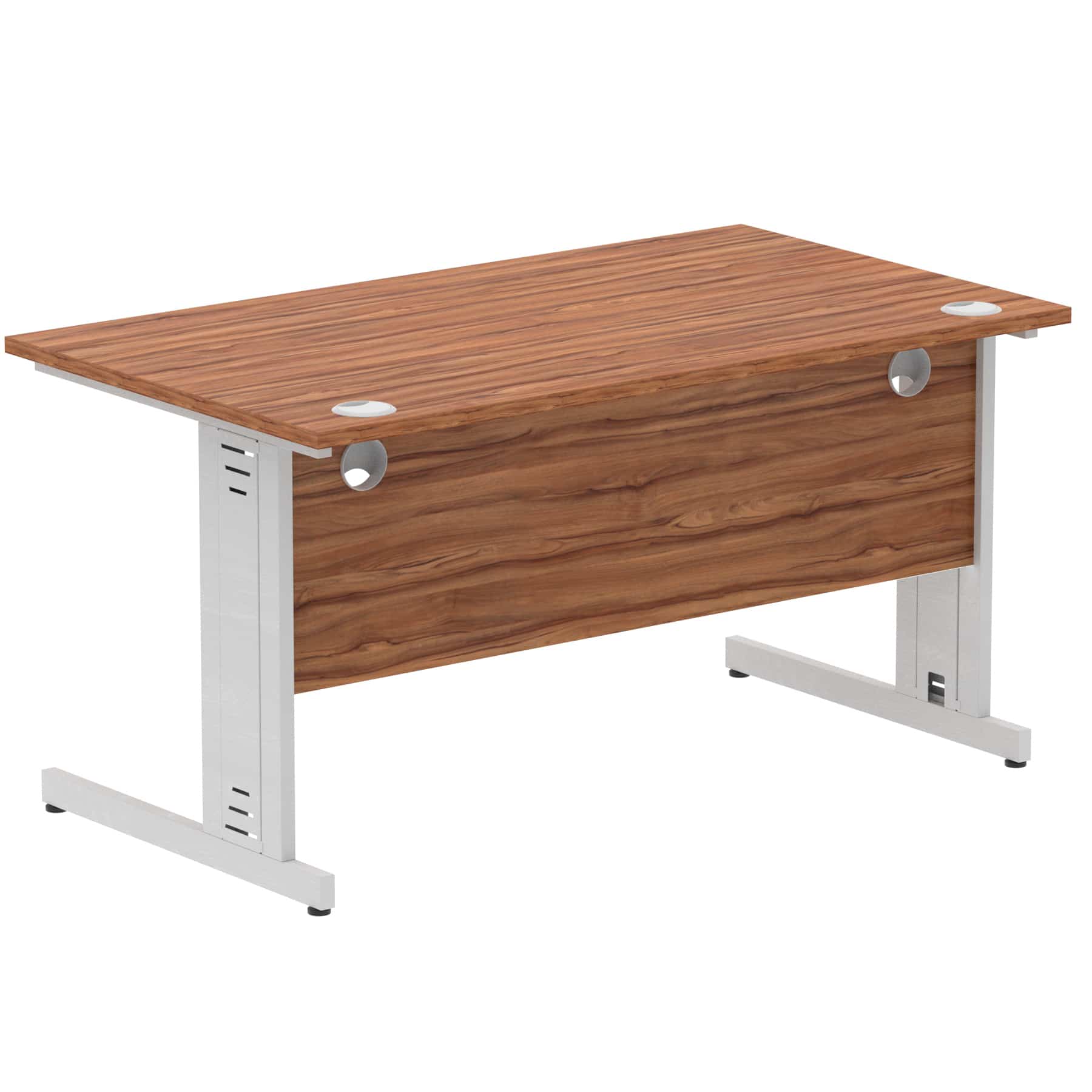 Impulse 1400mm Straight Desk Cable Managed Leg - Image 71