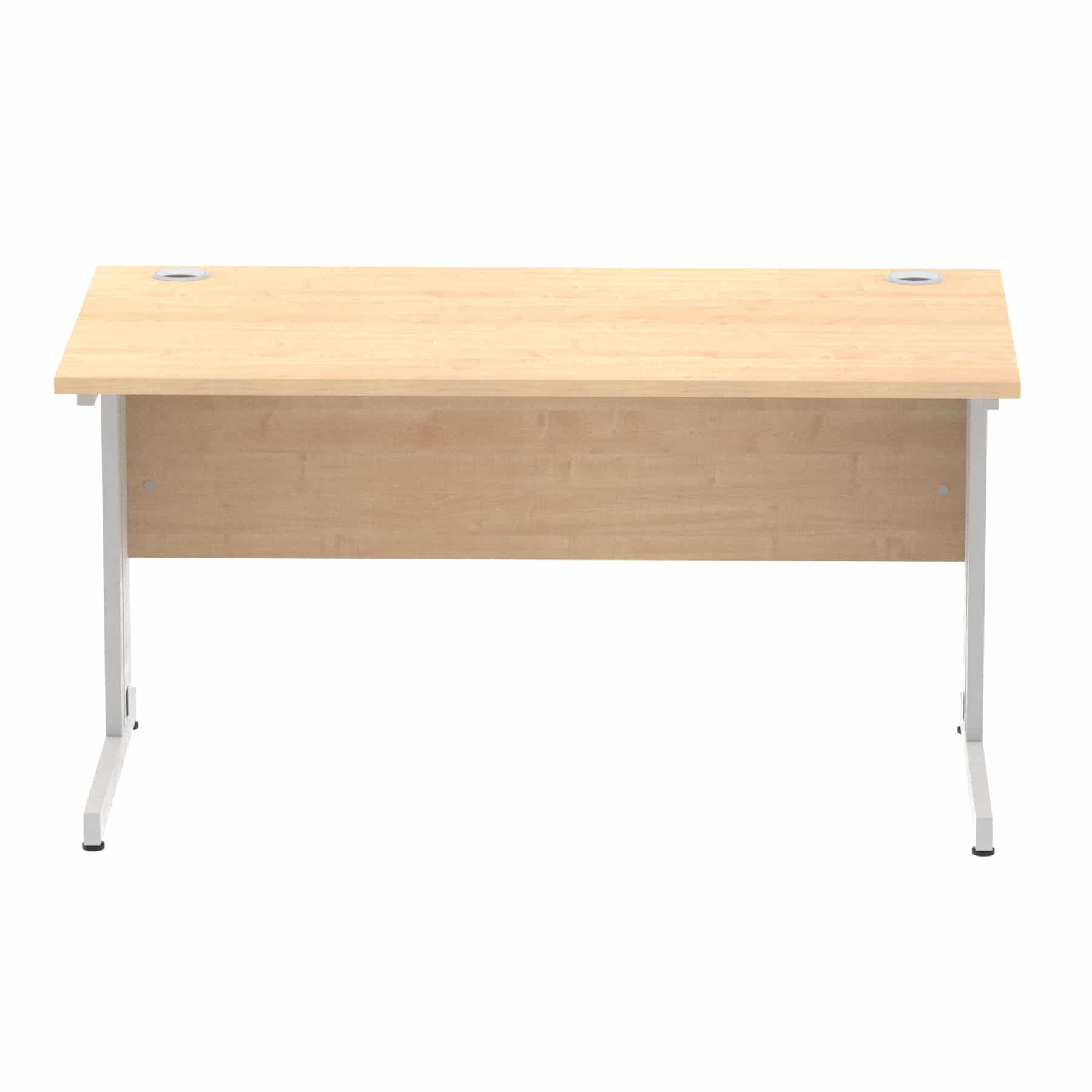 Impulse 1400mm Straight Desk Cable Managed Leg - Image 34