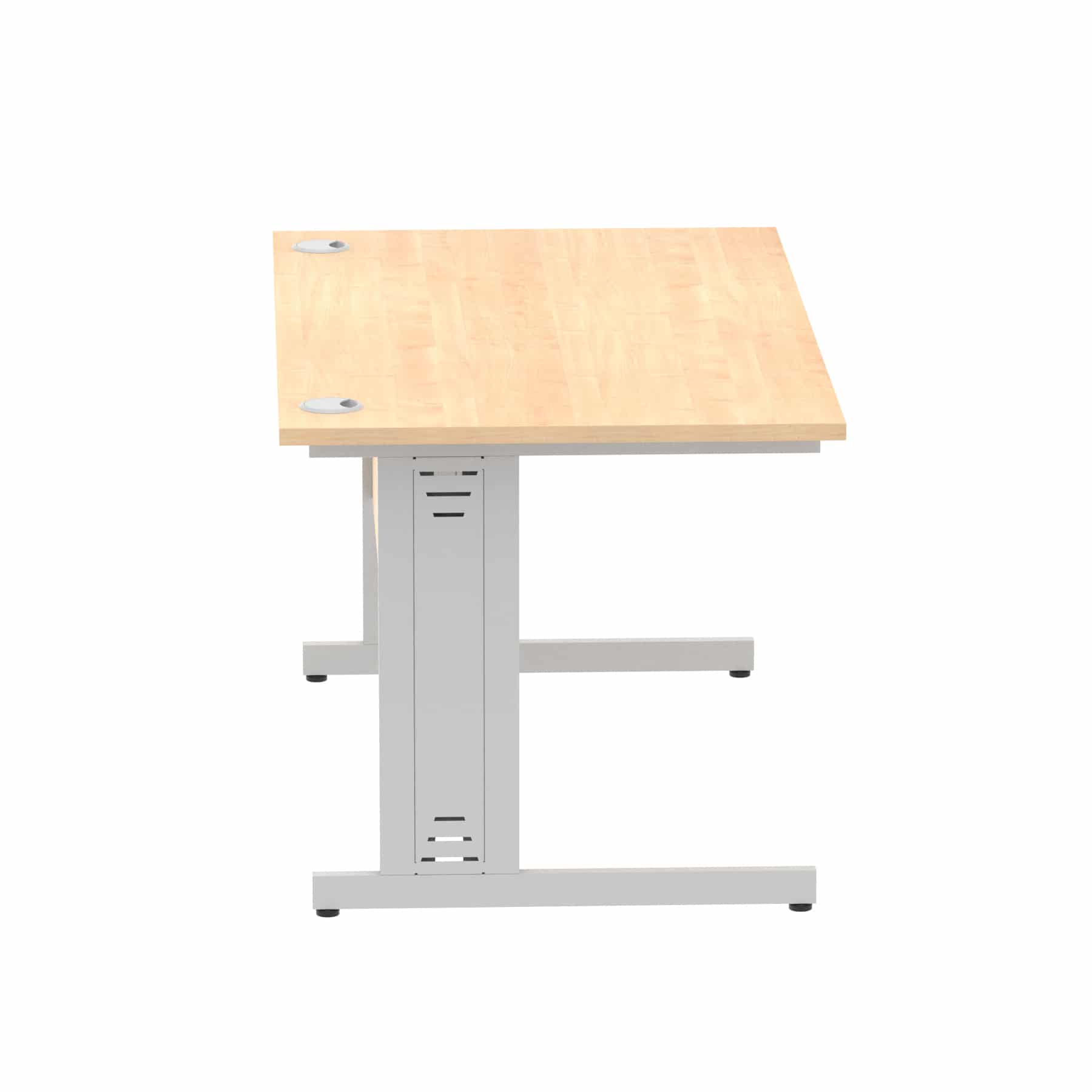 Impulse 1400mm Straight Desk Cable Managed Leg - Image 36