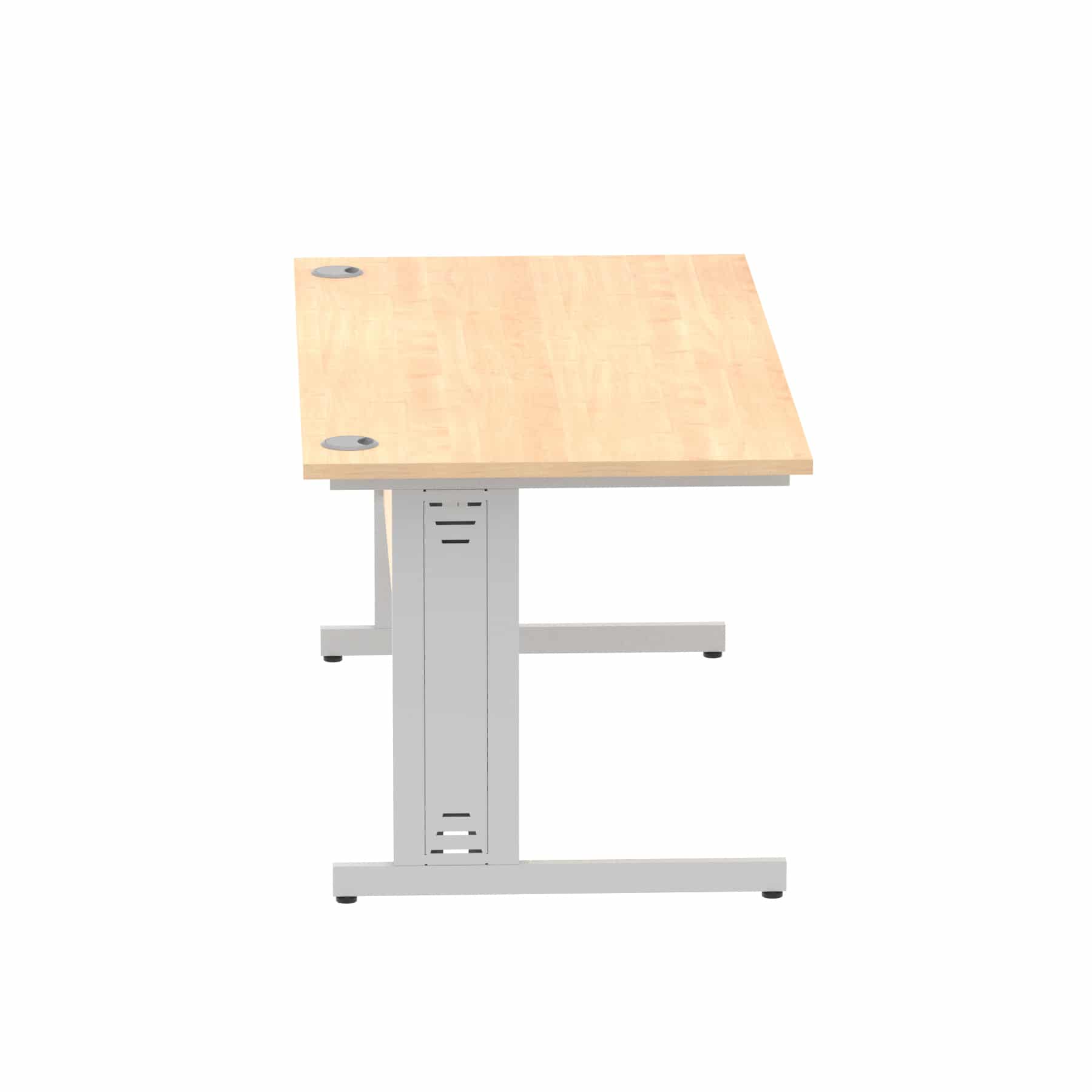 Impulse 1600mm Straight Desk Cable Managed Leg - Image 36