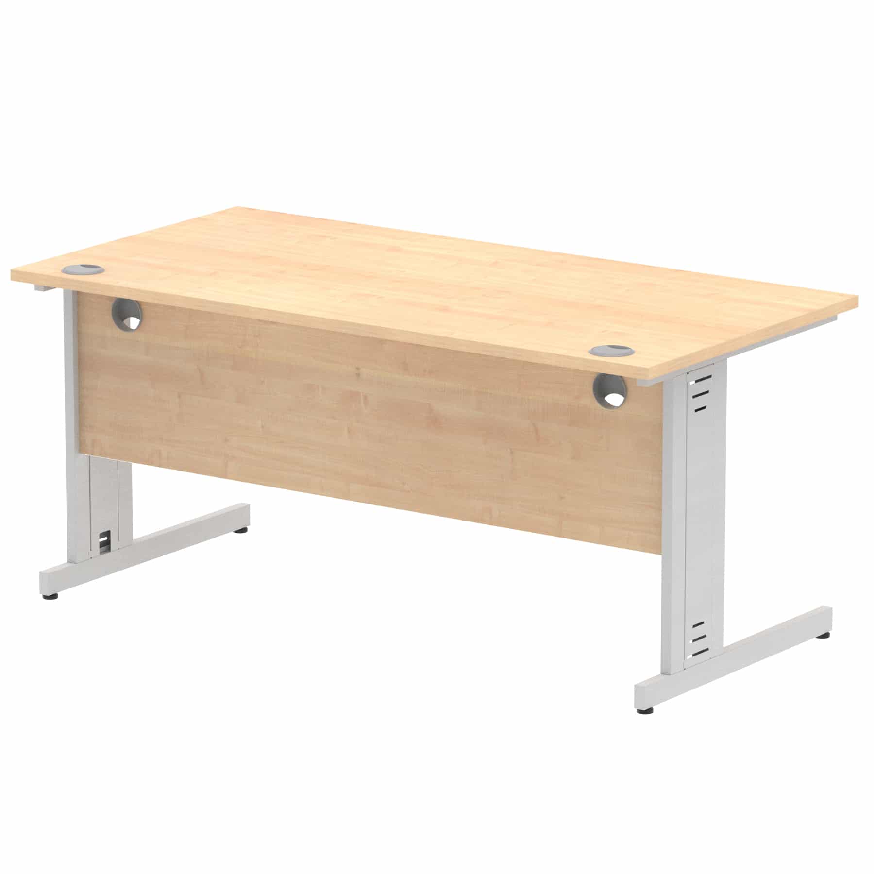 Impulse 1600mm Straight Desk Cable Managed Leg - Image 37