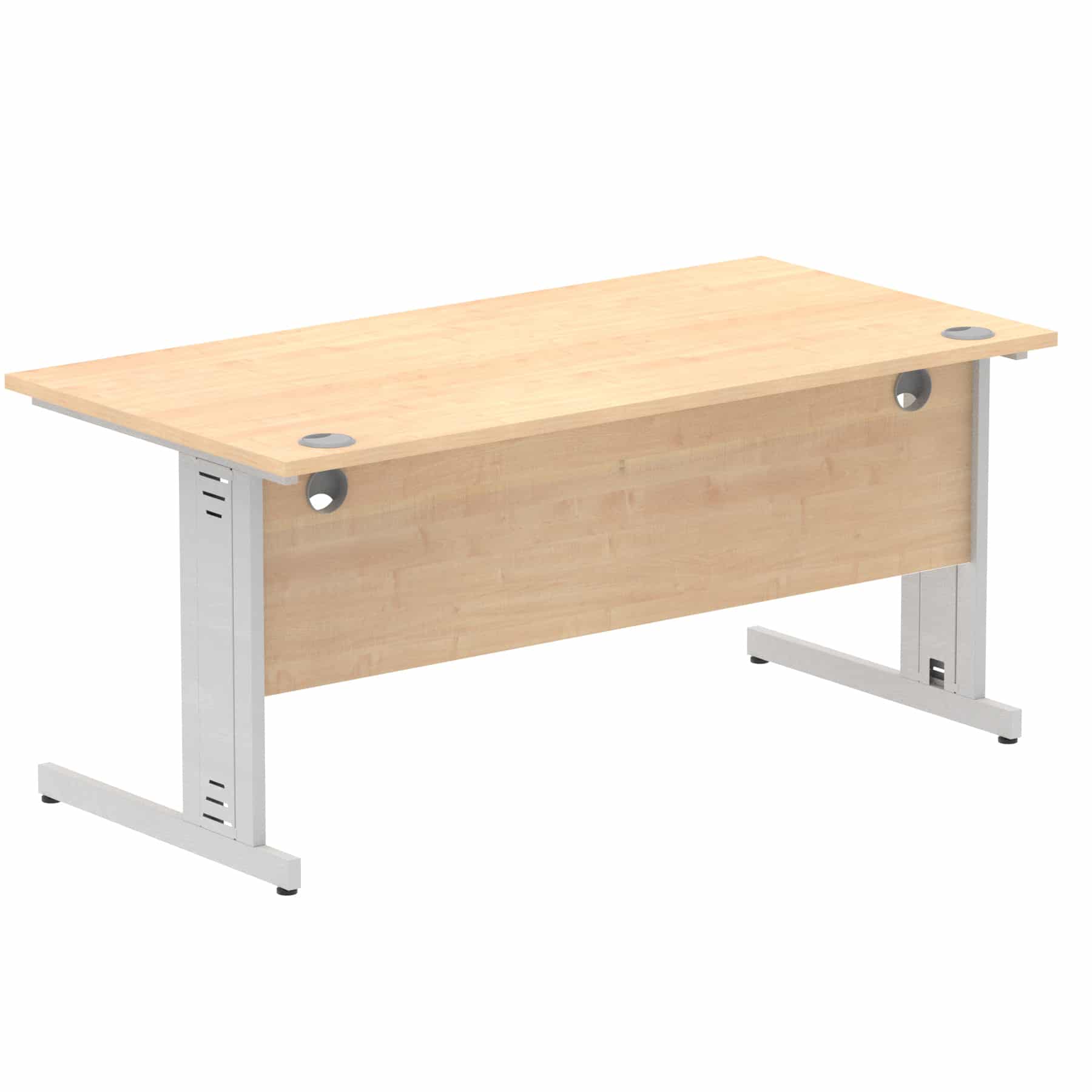 Impulse 1600mm Straight Desk Cable Managed Leg - Image 39