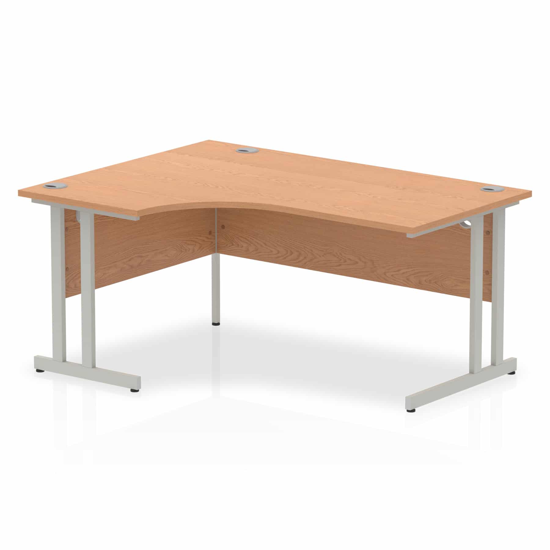 Impulse 1600mm Left Crescent Desk Cantilever Leg - Image 7