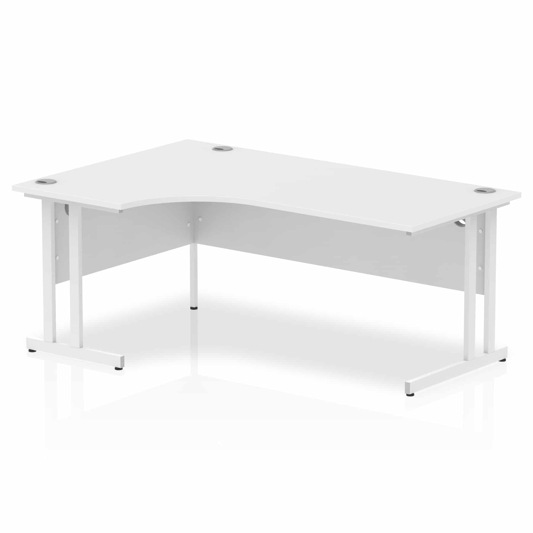 Impulse 1800mm Left Crescent Desk Cantilever Leg - Image 12