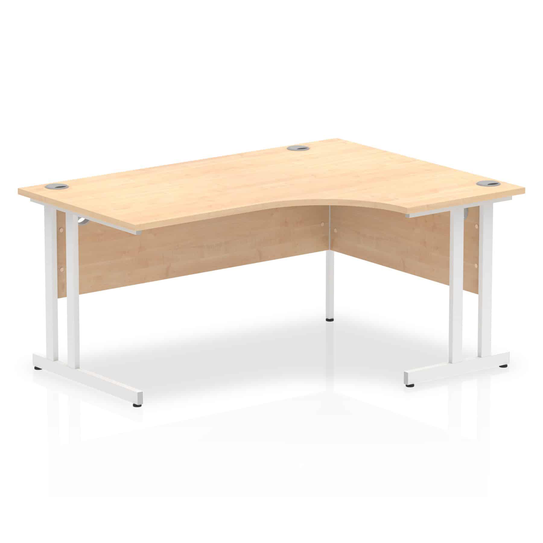 Impulse 1600mm Right Crescent Desk Cantilever Leg - Image 6