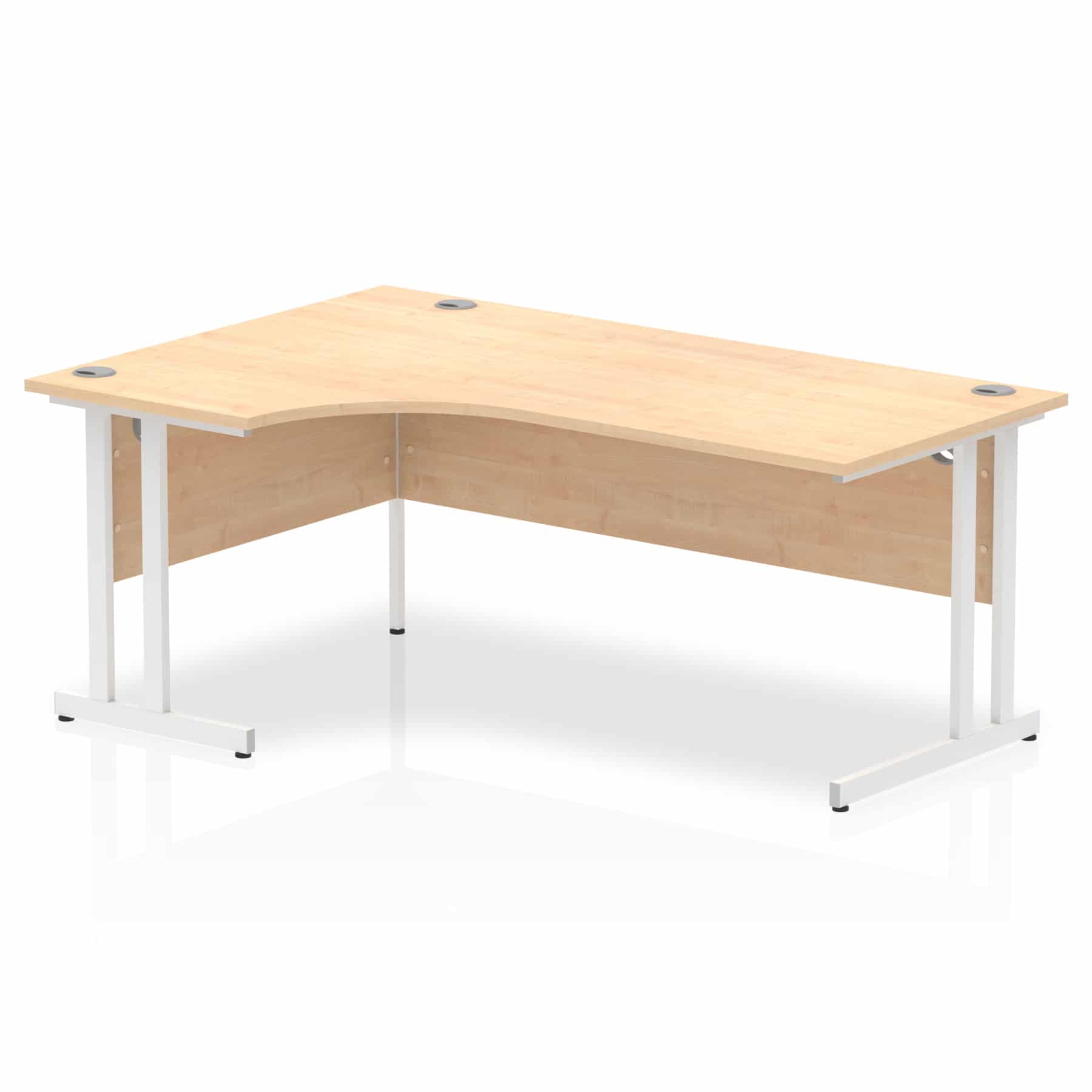 Impulse 1800mm Left Crescent Desk Cantilever Leg - Image 6