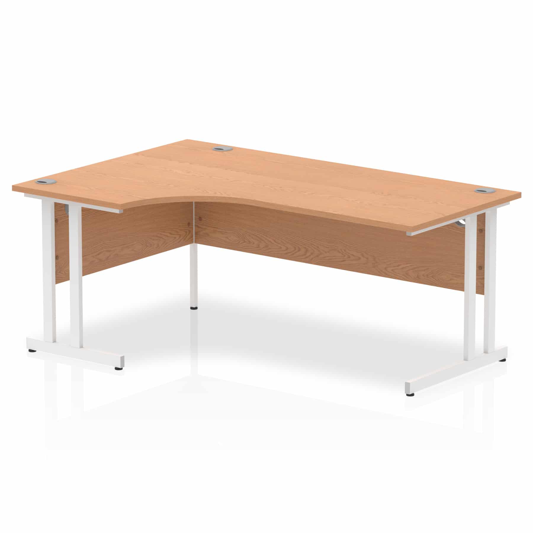 Impulse 1800mm Left Crescent Desk Cantilever Leg - Image 8