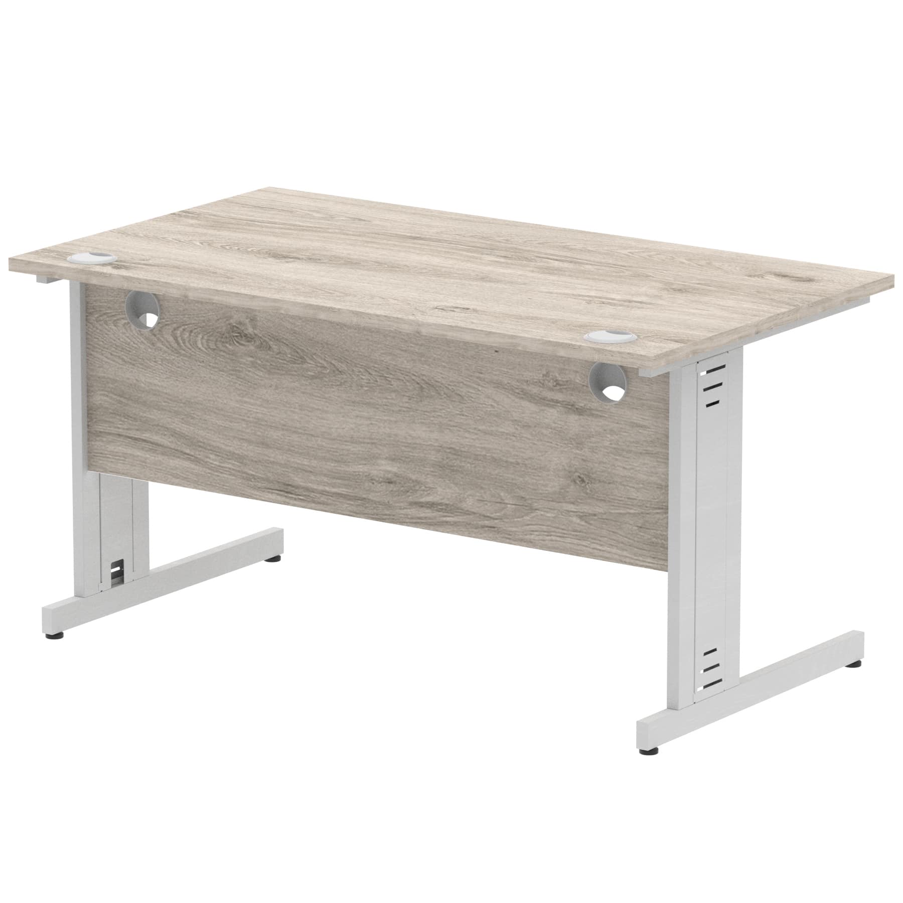 Impulse 1400mm Straight Desk Cable Managed Leg - Image 21