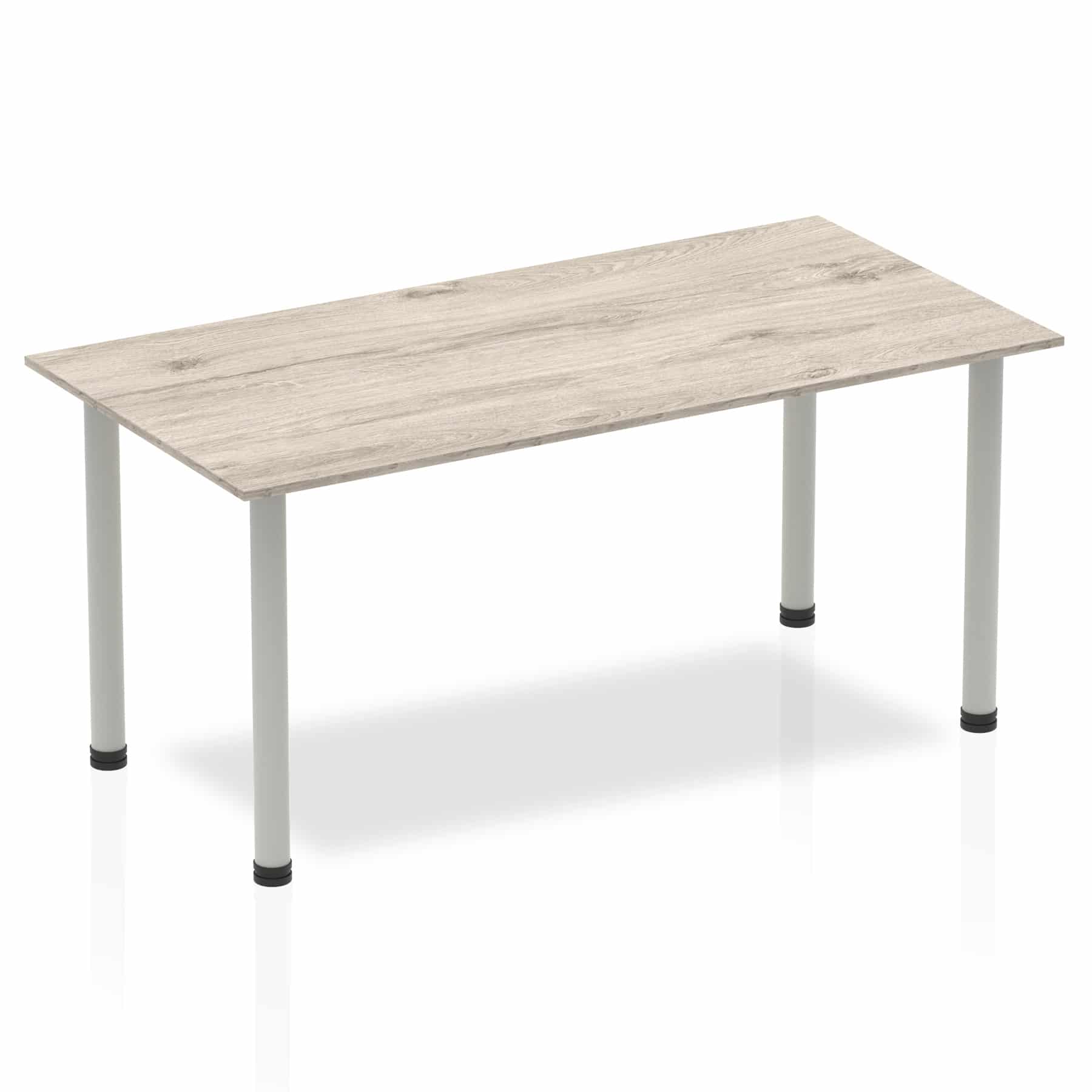 Impulse 1600mm Straight Table With Post Leg - Image 9