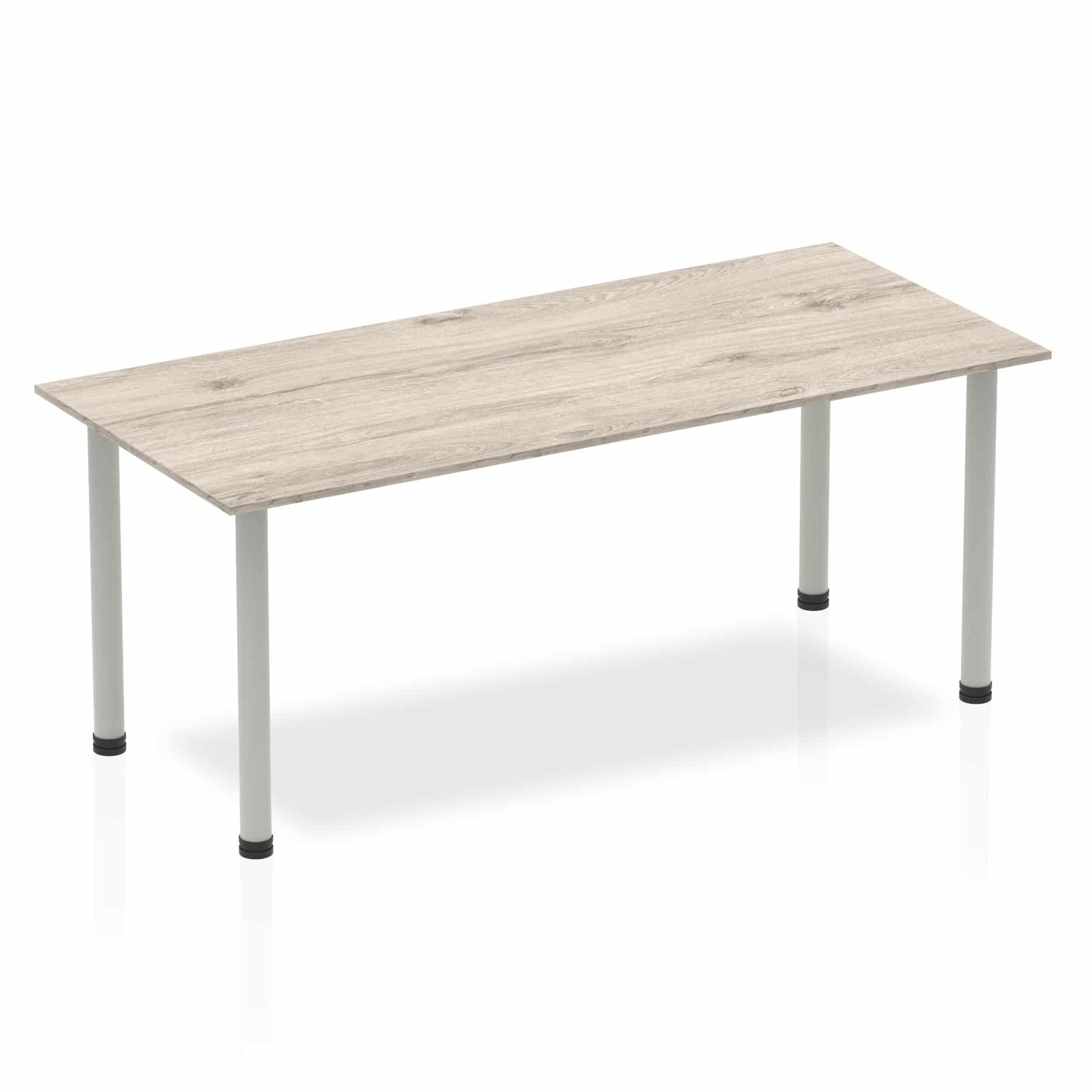 Impulse 1800mm Straight Table With Post Leg - Image 9
