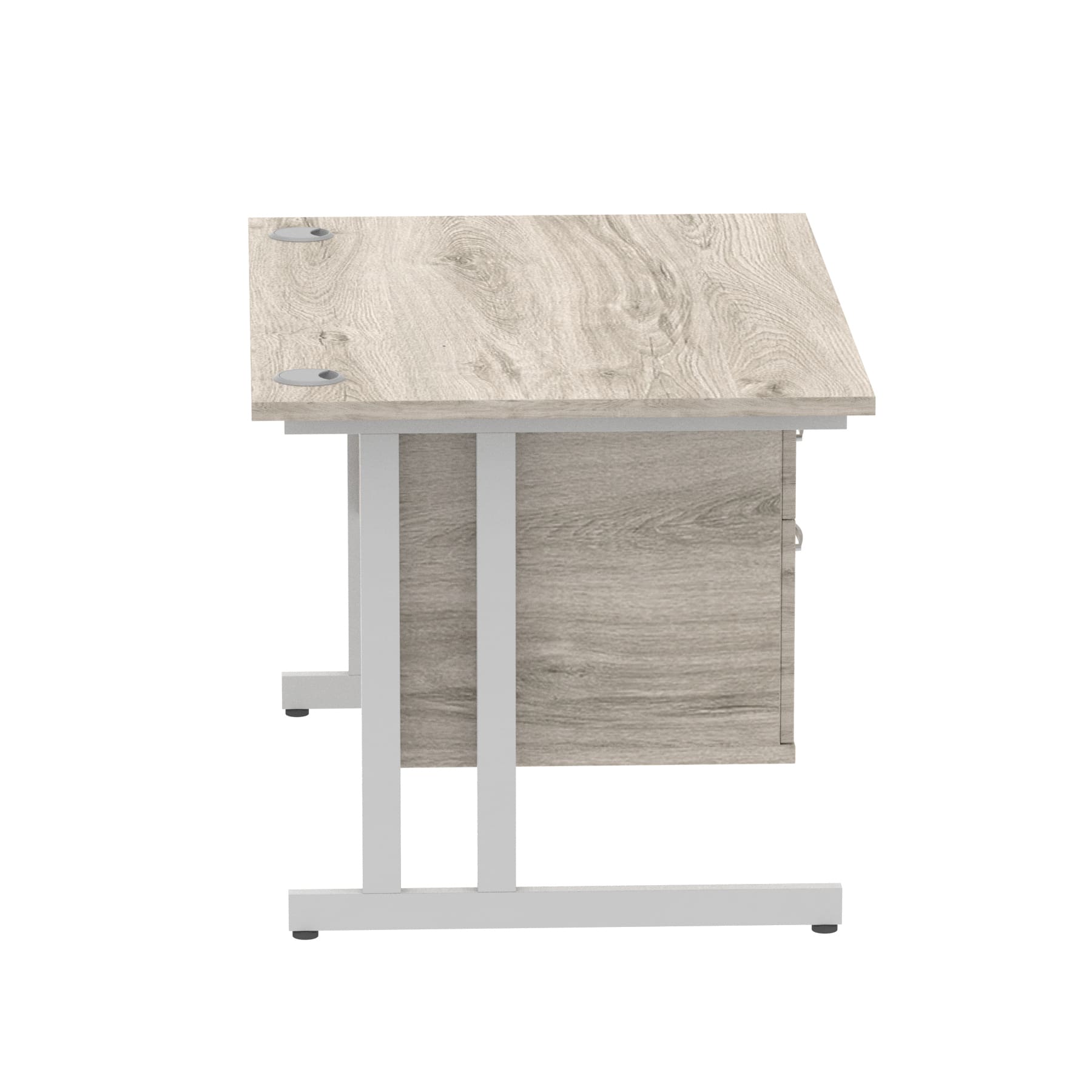 Impulse 1200mm Cantilever Straight Desk With Single Fixed Pedestal - Image 73