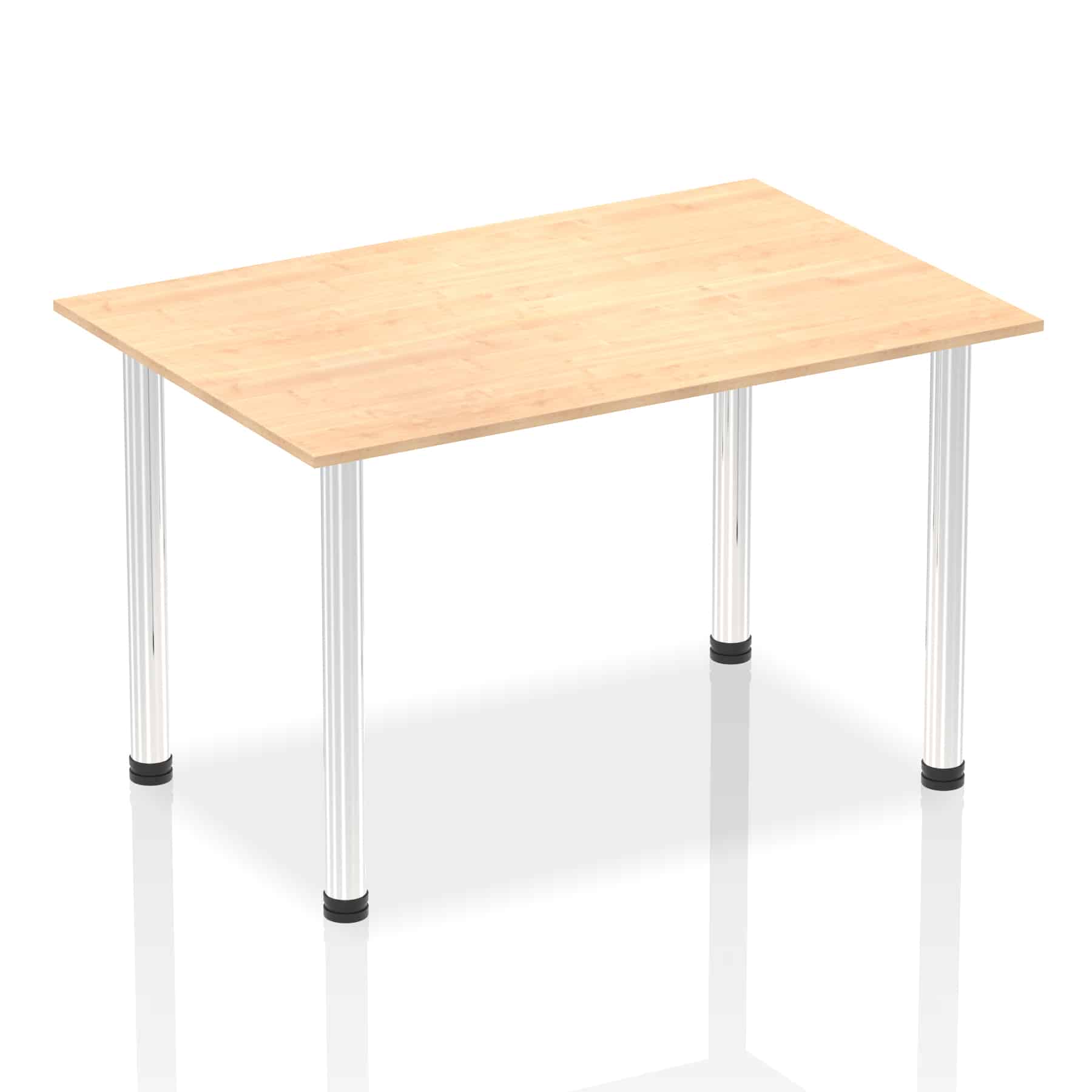 Impulse 1400mm Straight Table With Post Leg - Image 13