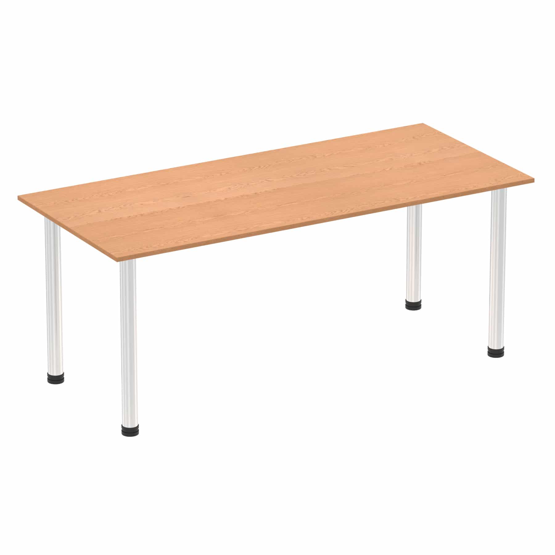 Impulse 1800mm Straight Table With Post Leg - Image 18
