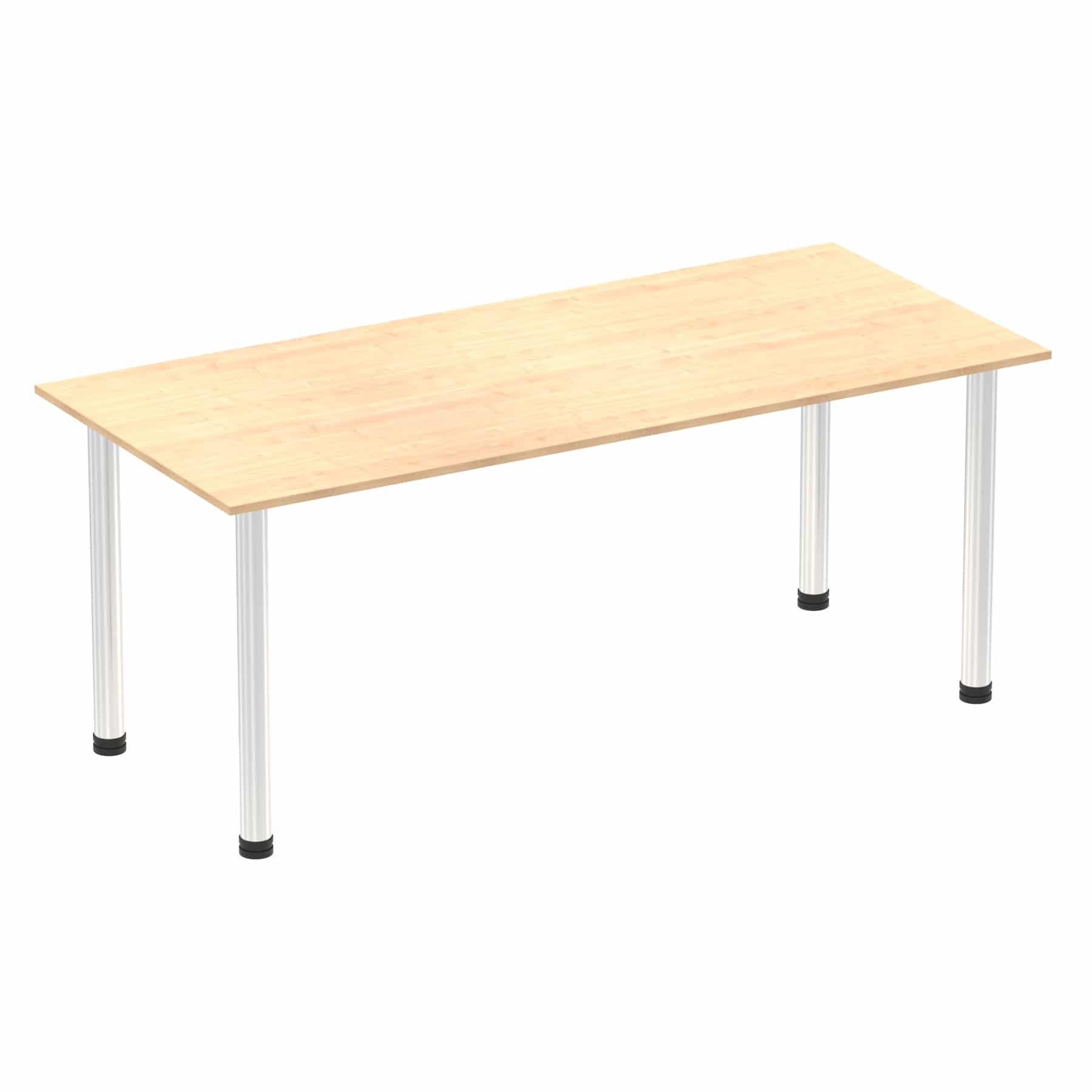 Impulse 1800mm Straight Table With Post Leg - Image 13