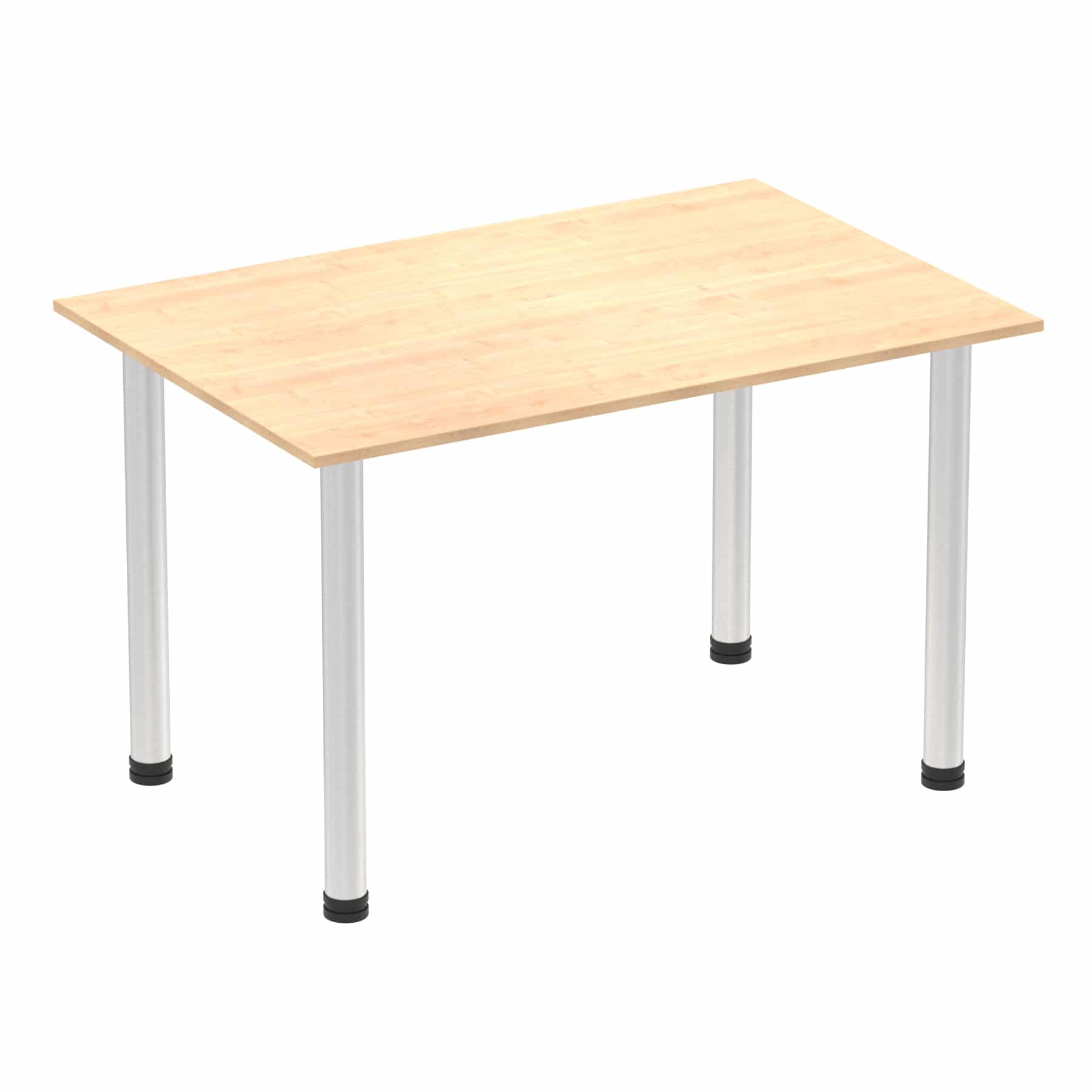 Impulse 1200mm Straight Table With Post Leg - Image 12