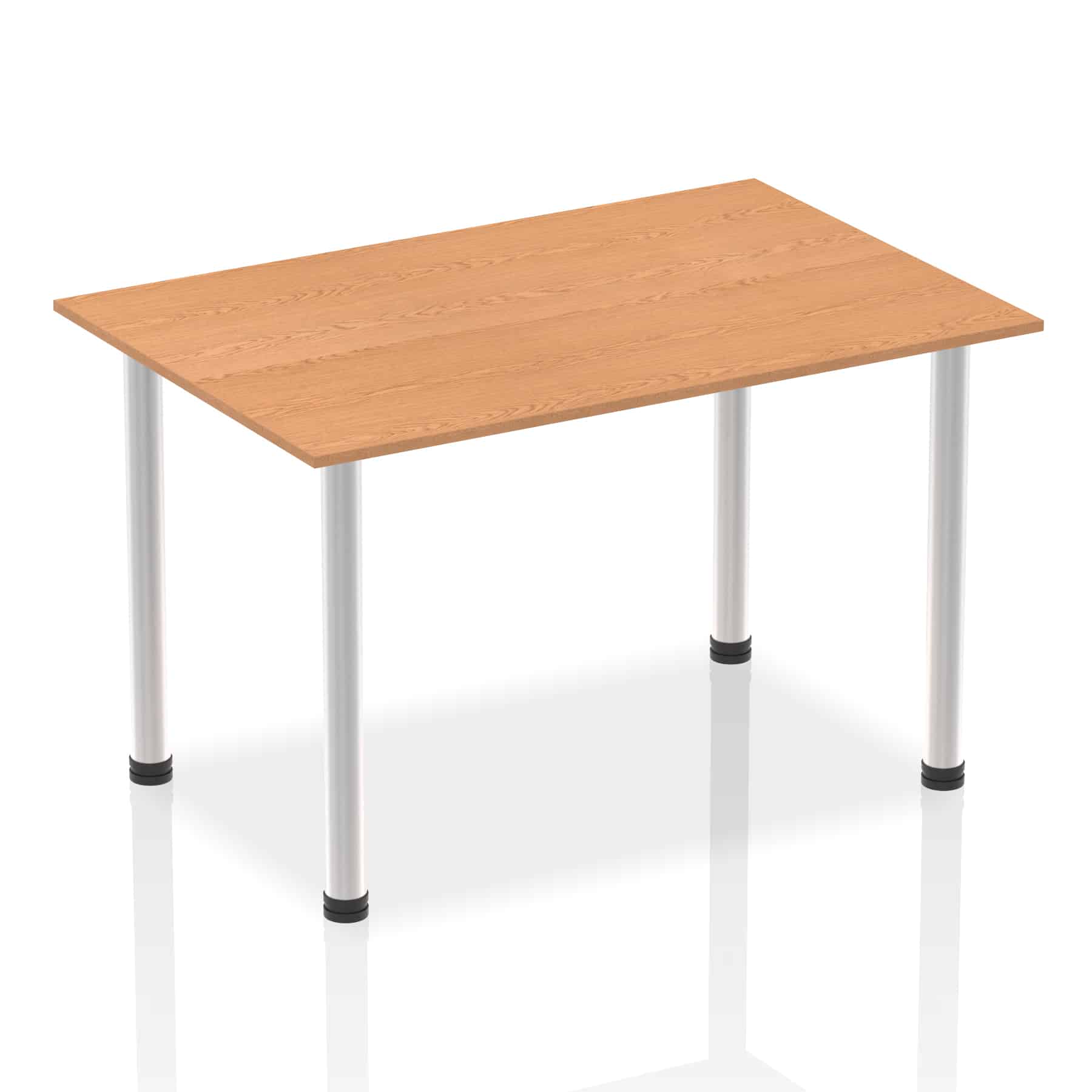 Impulse 1400mm Straight Table With Post Leg - Image 17
