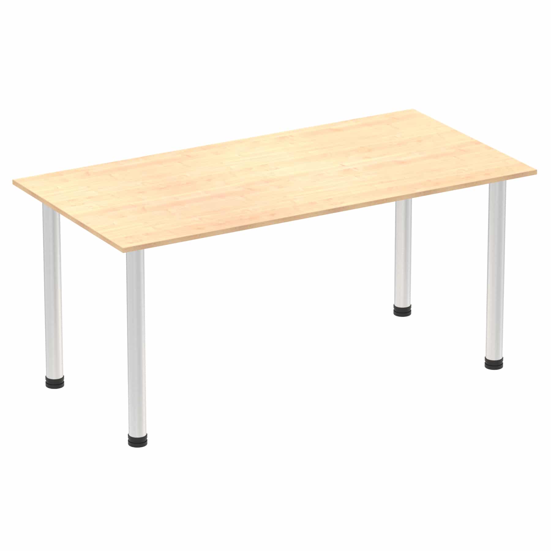 Impulse 1600mm Straight Table With Post Leg - Image 12