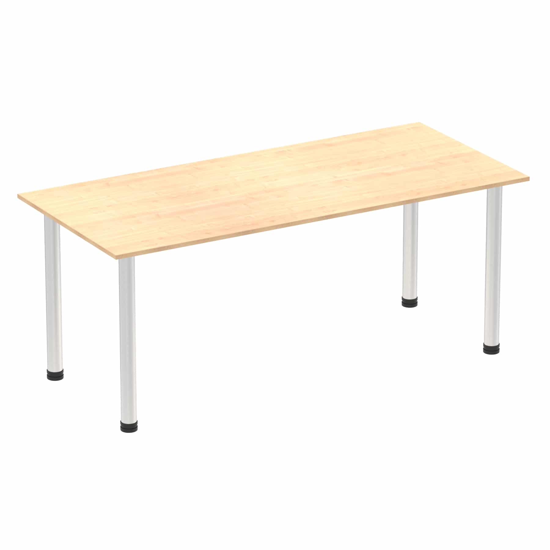 Impulse 1800mm Straight Table With Post Leg - Image 12