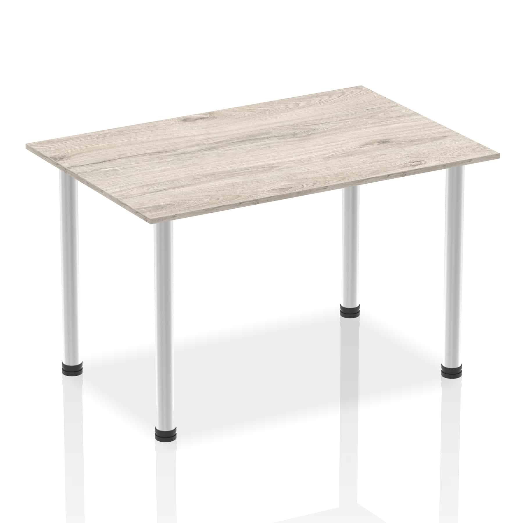 Impulse 1400mm Straight Table With Post Leg - Image 7