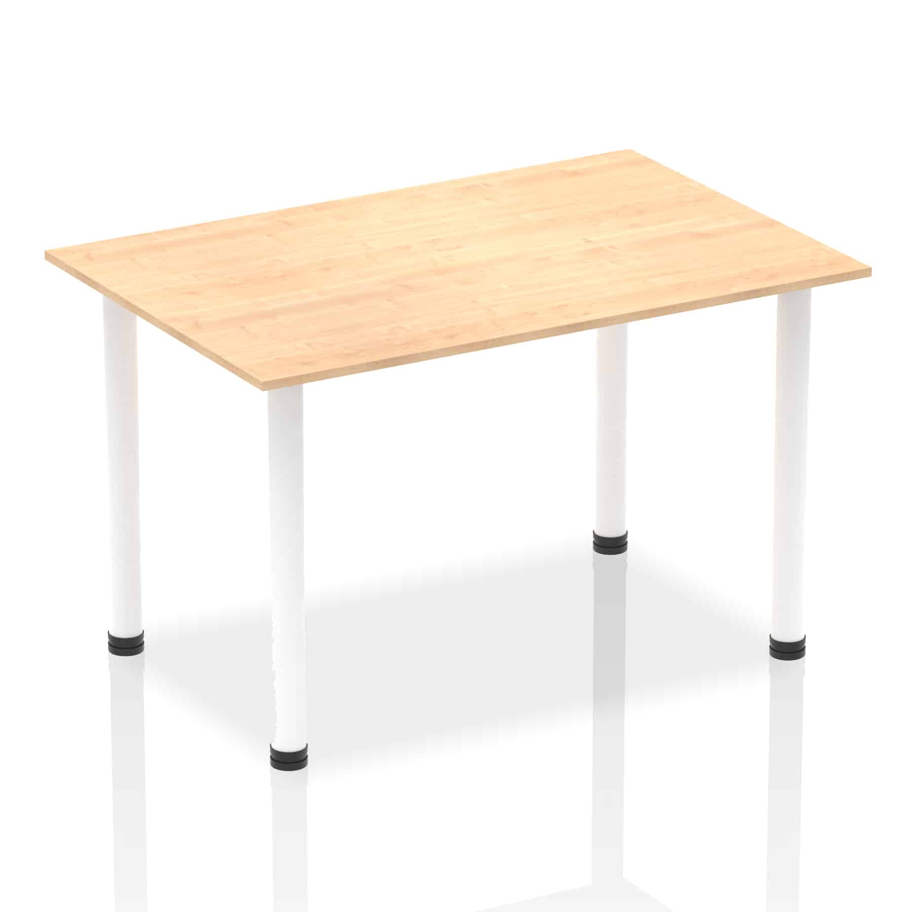 Impulse 1400mm Straight Table With Post Leg - Image 15