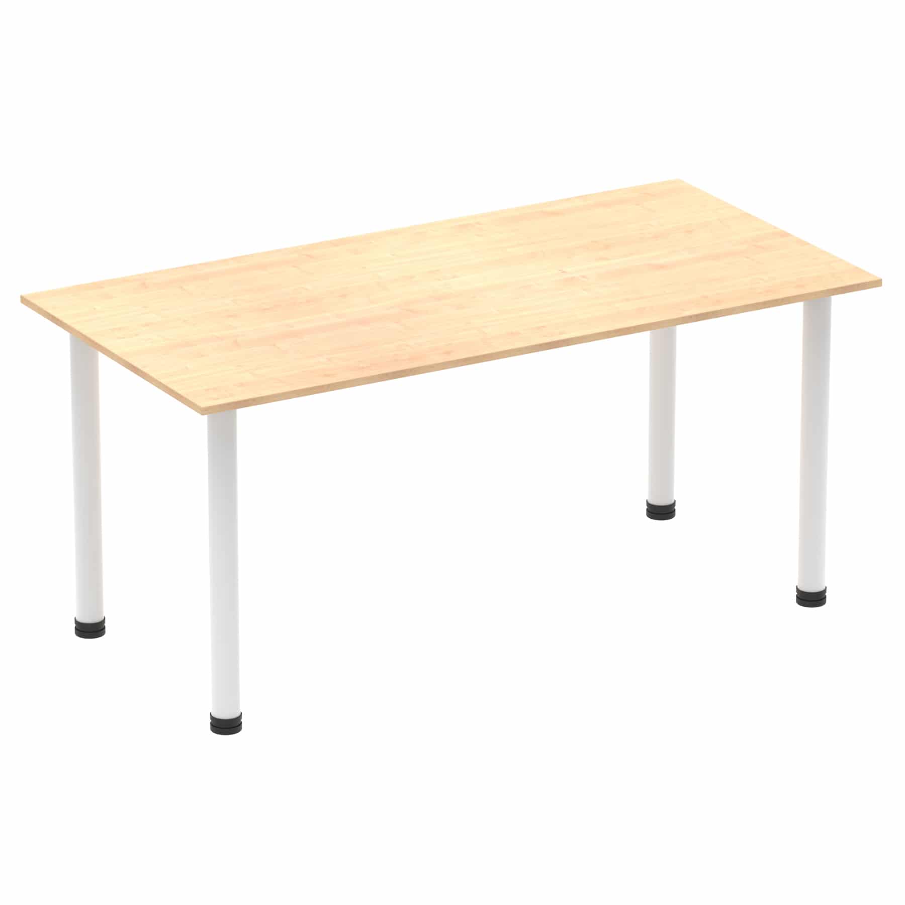 Impulse 1600mm Straight Table With Post Leg - Image 15
