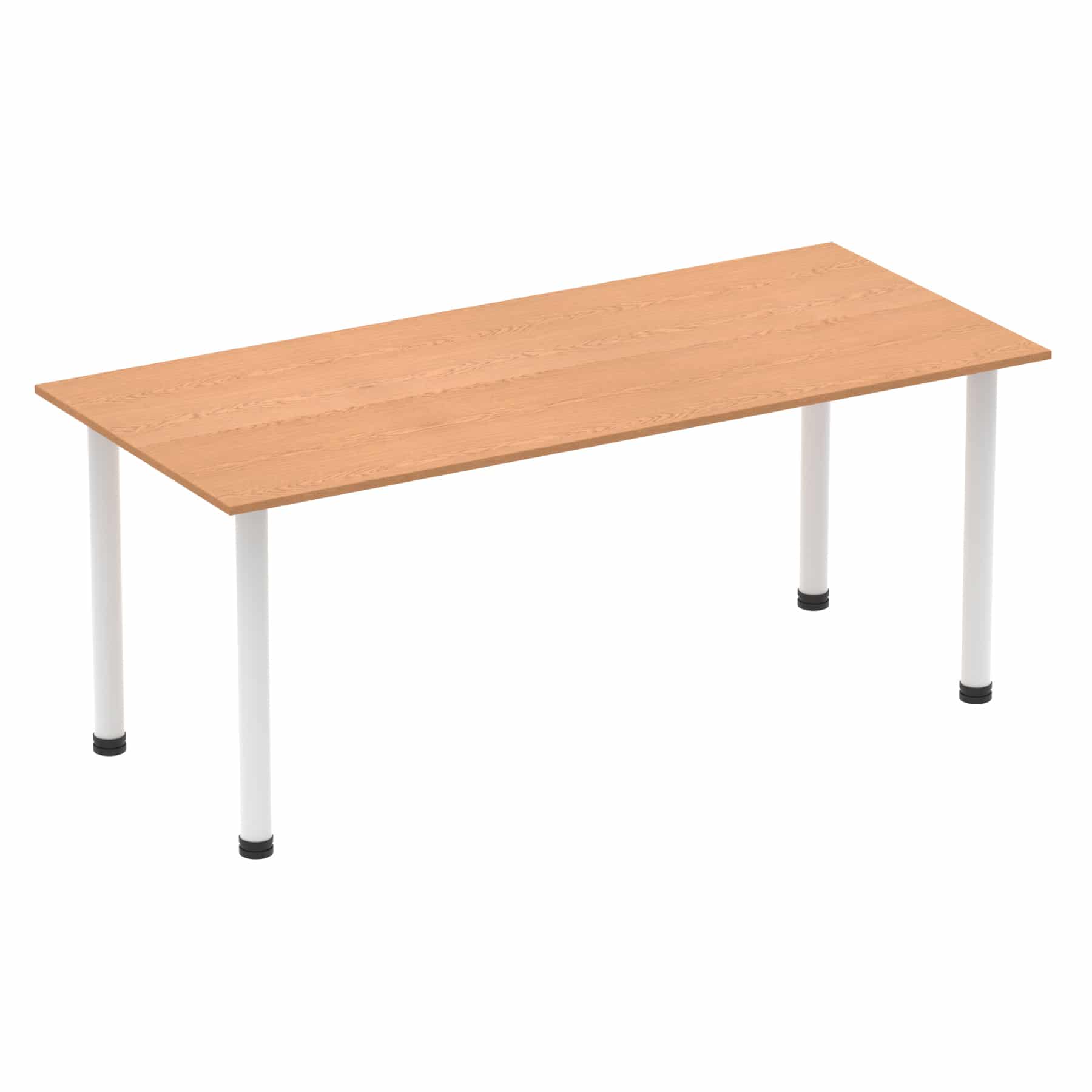 Impulse 1800mm Straight Table With Post Leg - Image 20