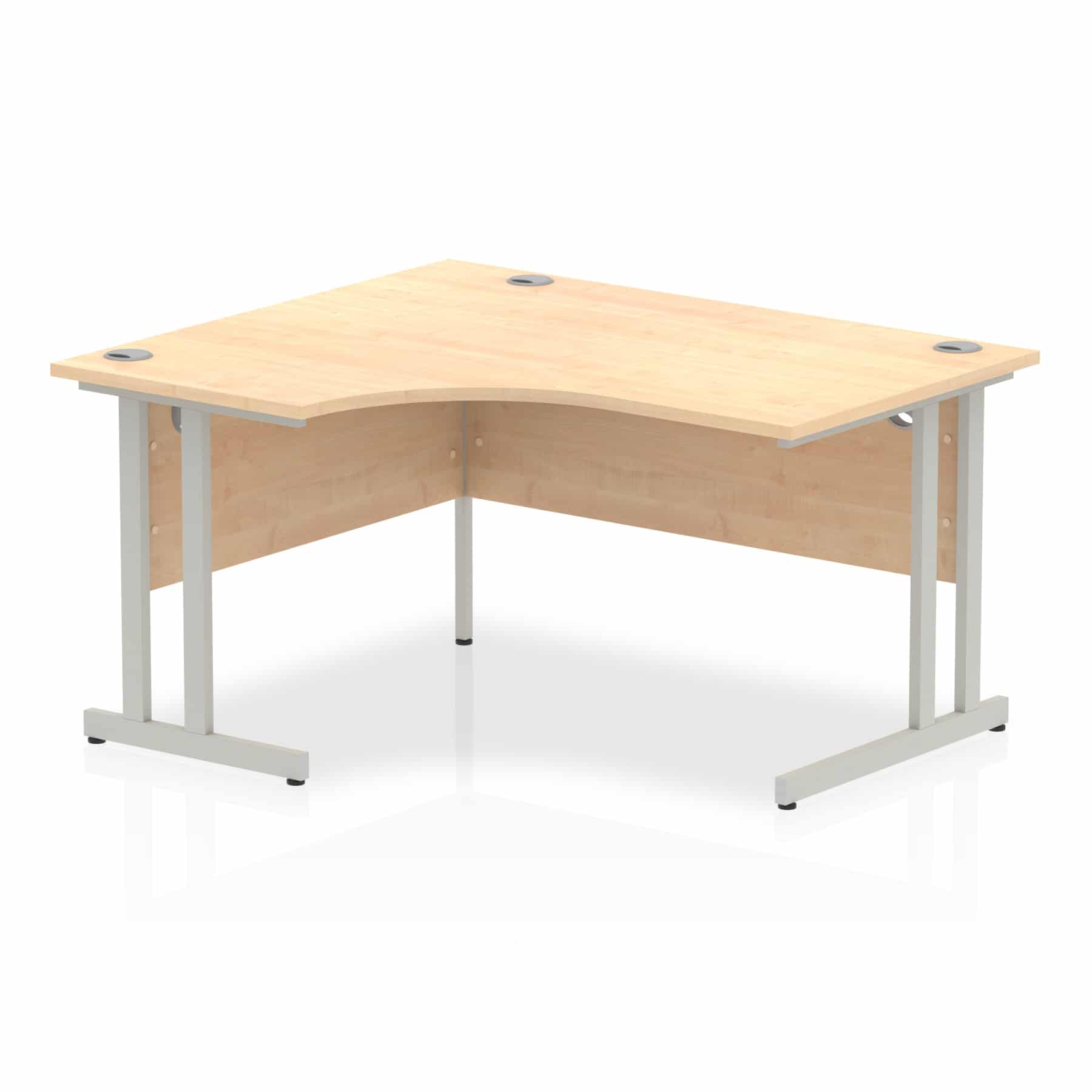 Impulse 1400mm Left Crescent Desk Cantilever Leg - Image 5