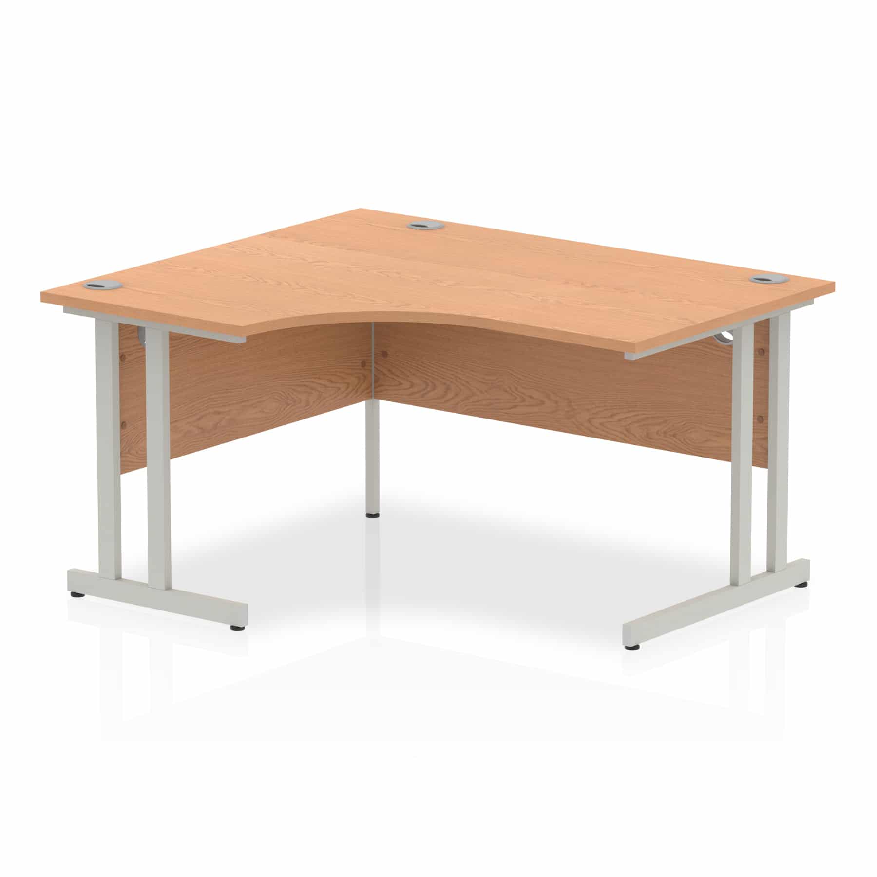 Impulse 1400mm Left Crescent Desk Cantilever Leg - Image 7