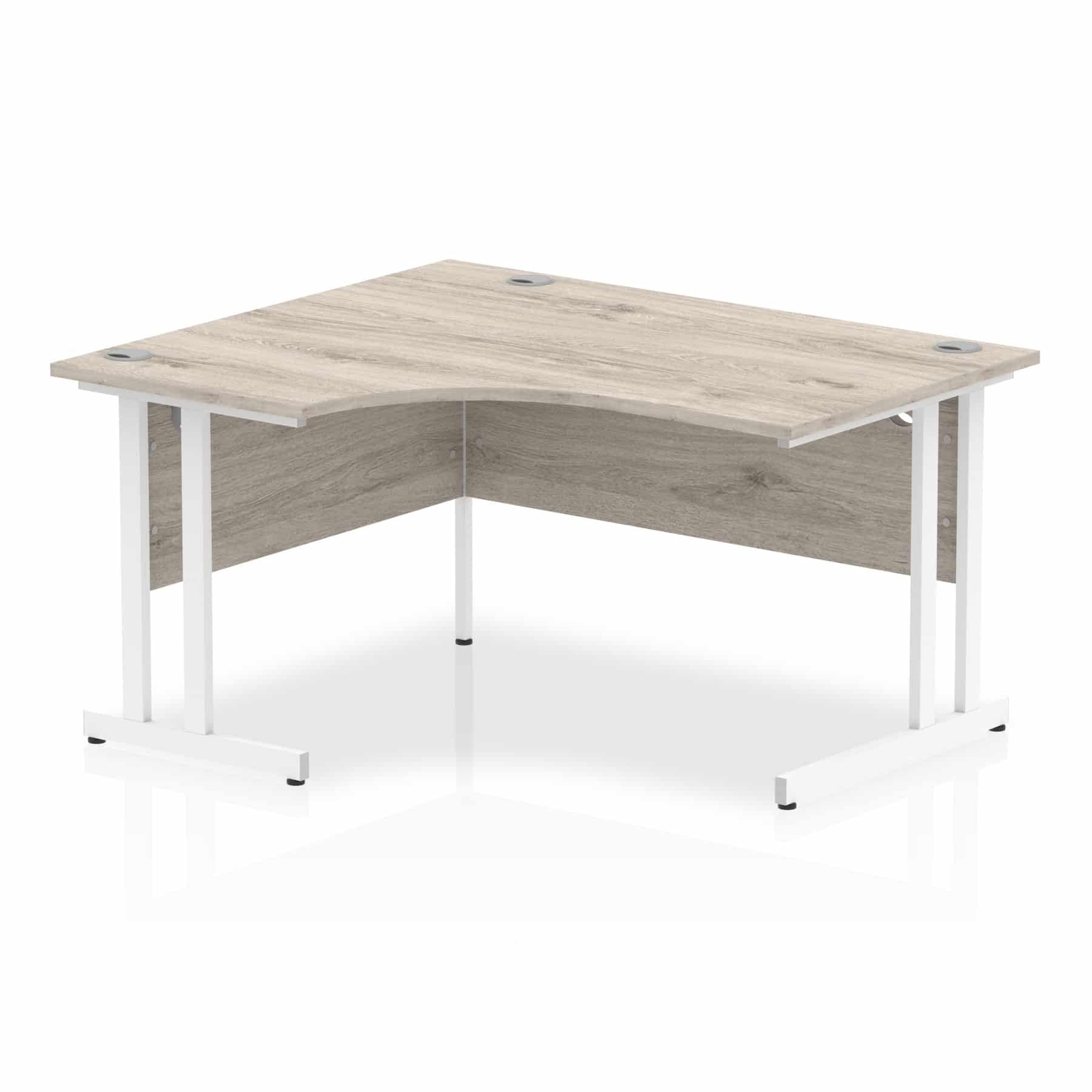 Impulse 1400mm Left Crescent Desk Cantilever Leg - Image 4