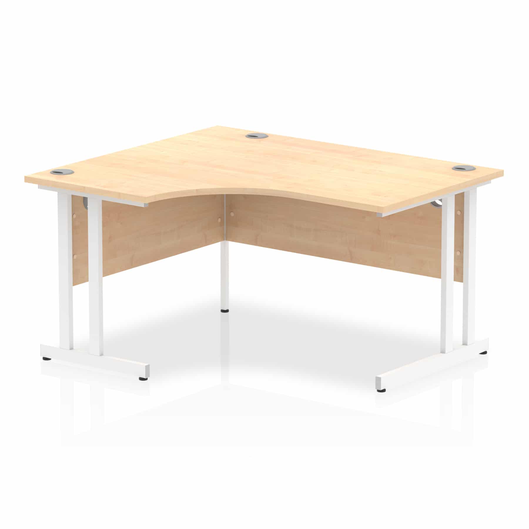Impulse 1400mm Left Crescent Desk Cantilever Leg - Image 6