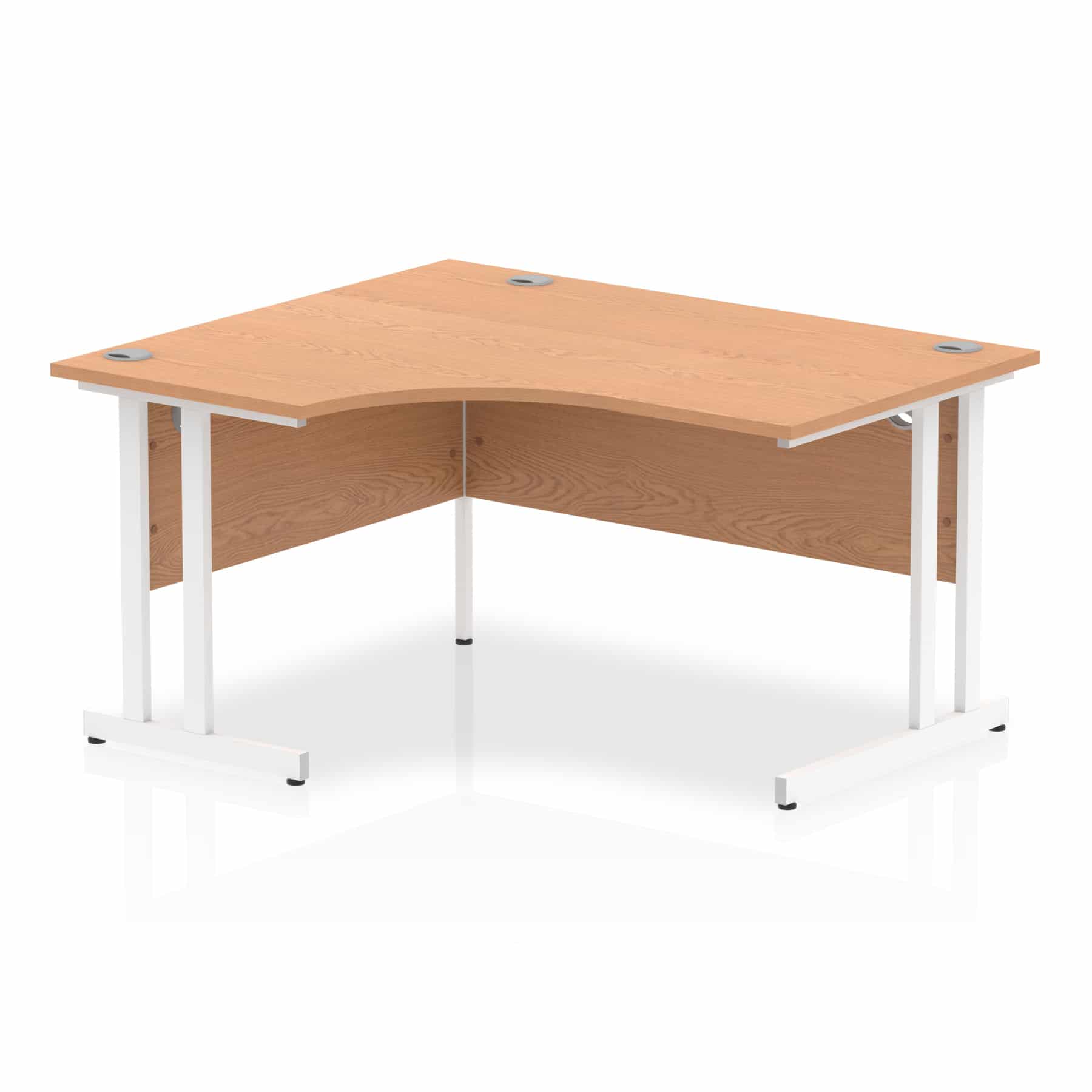 Impulse 1400mm Left Crescent Desk Cantilever Leg - Image 8