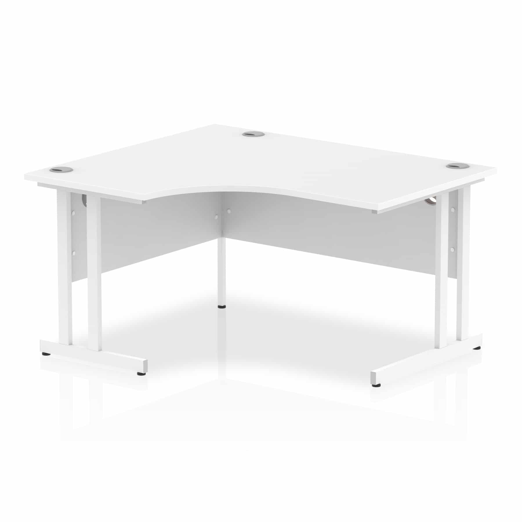 Impulse 1400mm Left Crescent Desk Cantilever Leg - Image 12