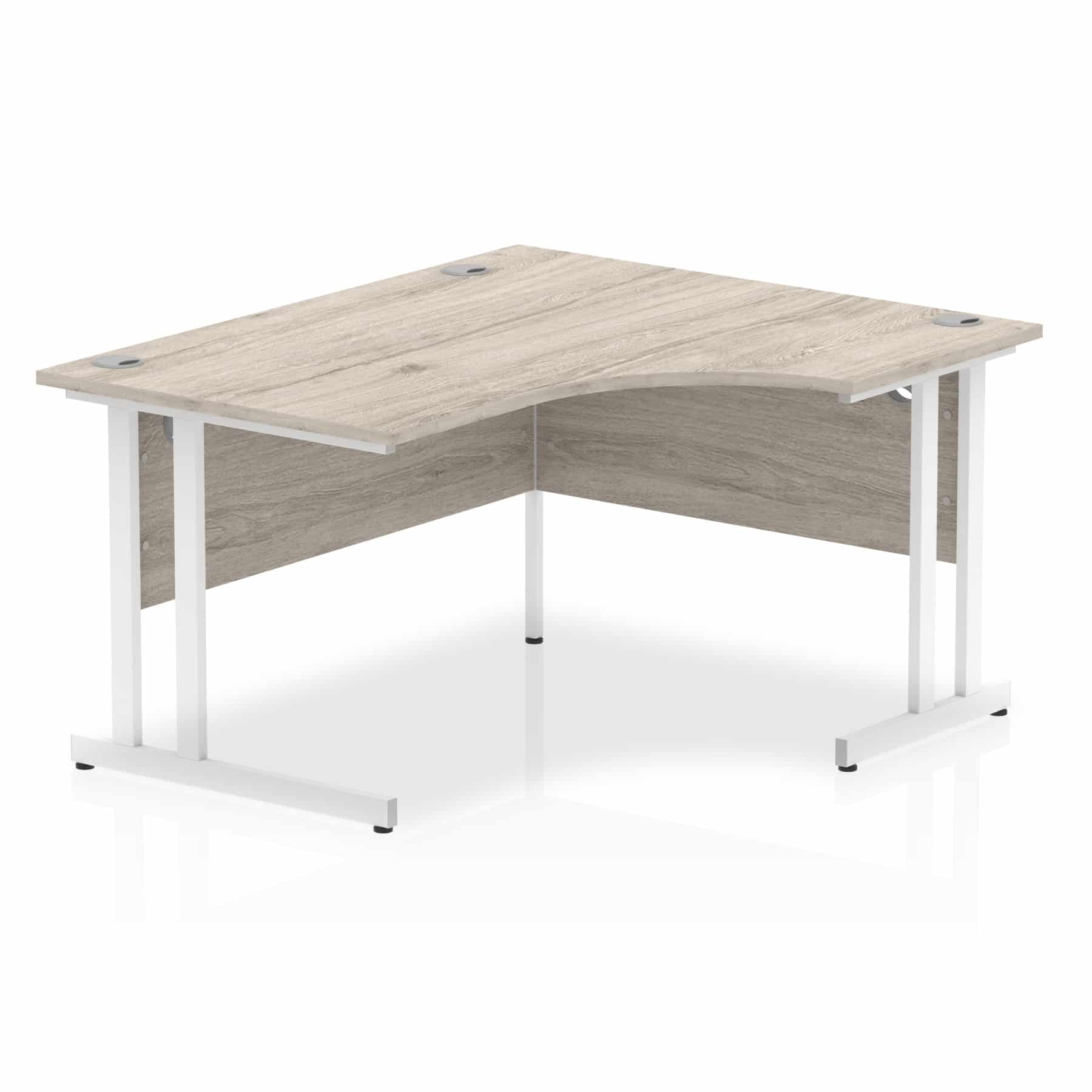 Impulse 1400mm Right Crescent Desk Cantilever Leg - Image 4